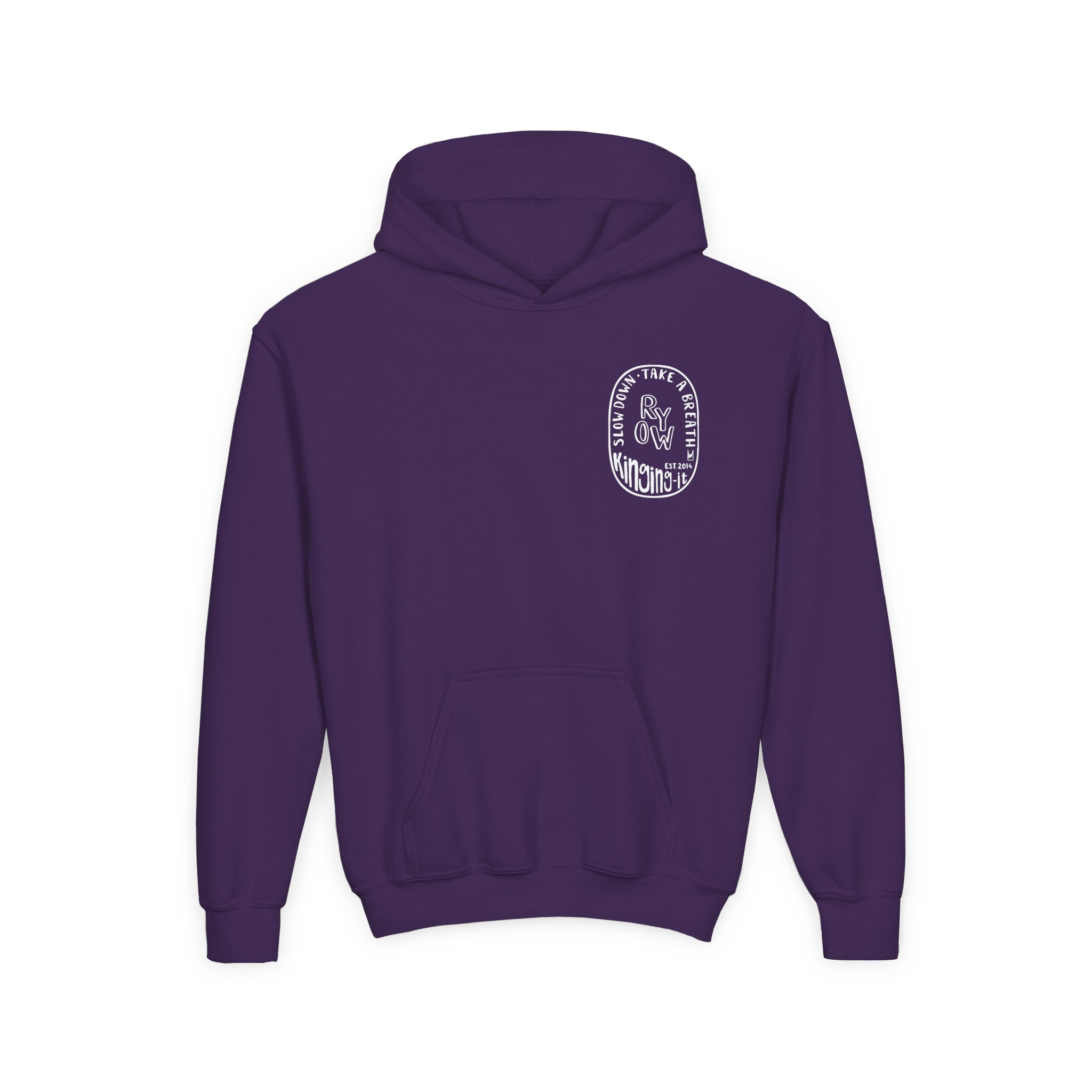 Kinging It Youth Heavy Blend Hooded Sweatshirt - Image 13