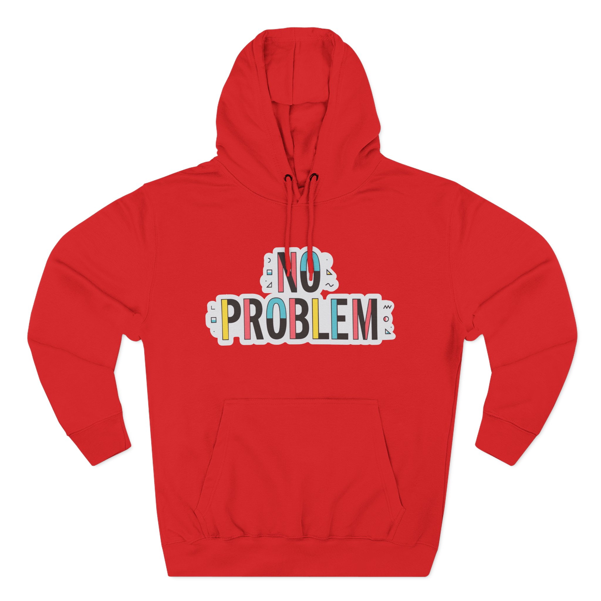 Dropout No Problem Three-Panel Fleece Hoodie - Image 13