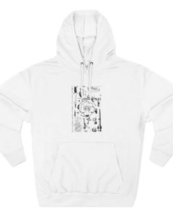 Chat Pile Shame Three-Panel Fleece Hoodie
