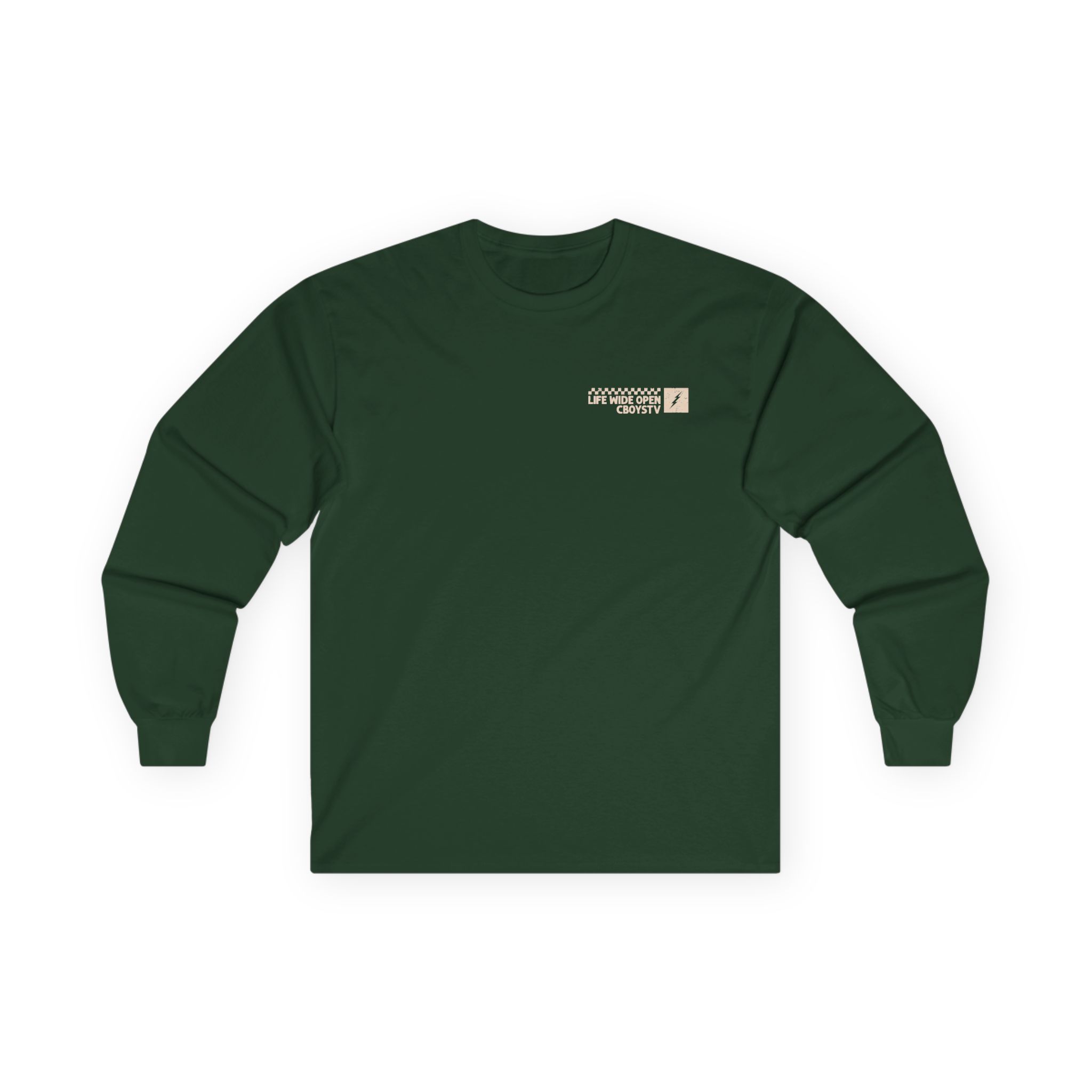 Cboystv Checkered Tournament Unisex Ultra Cotton Long Sleeve Tee - Image 7