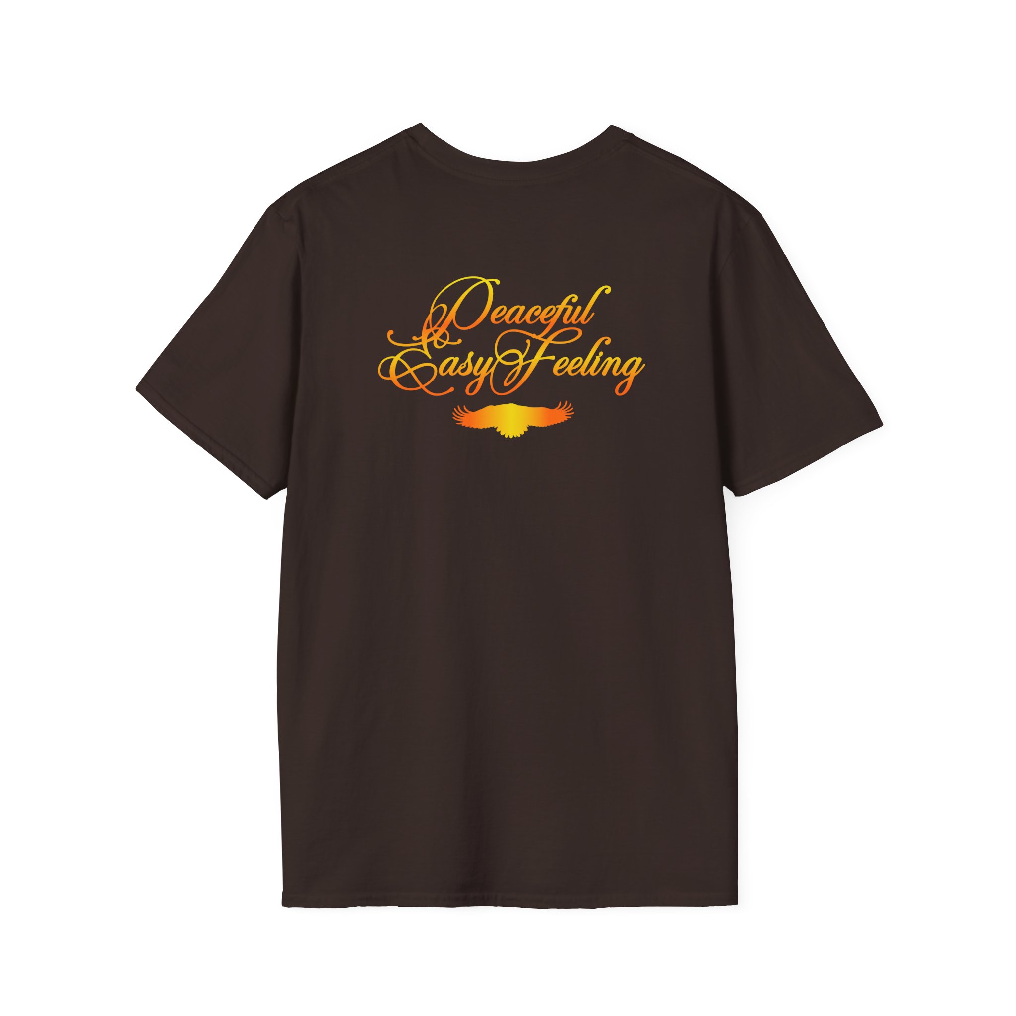The Eagles Peaceful Easy Feeling Desert Unisex Softstyle T-Shirt - Image 6