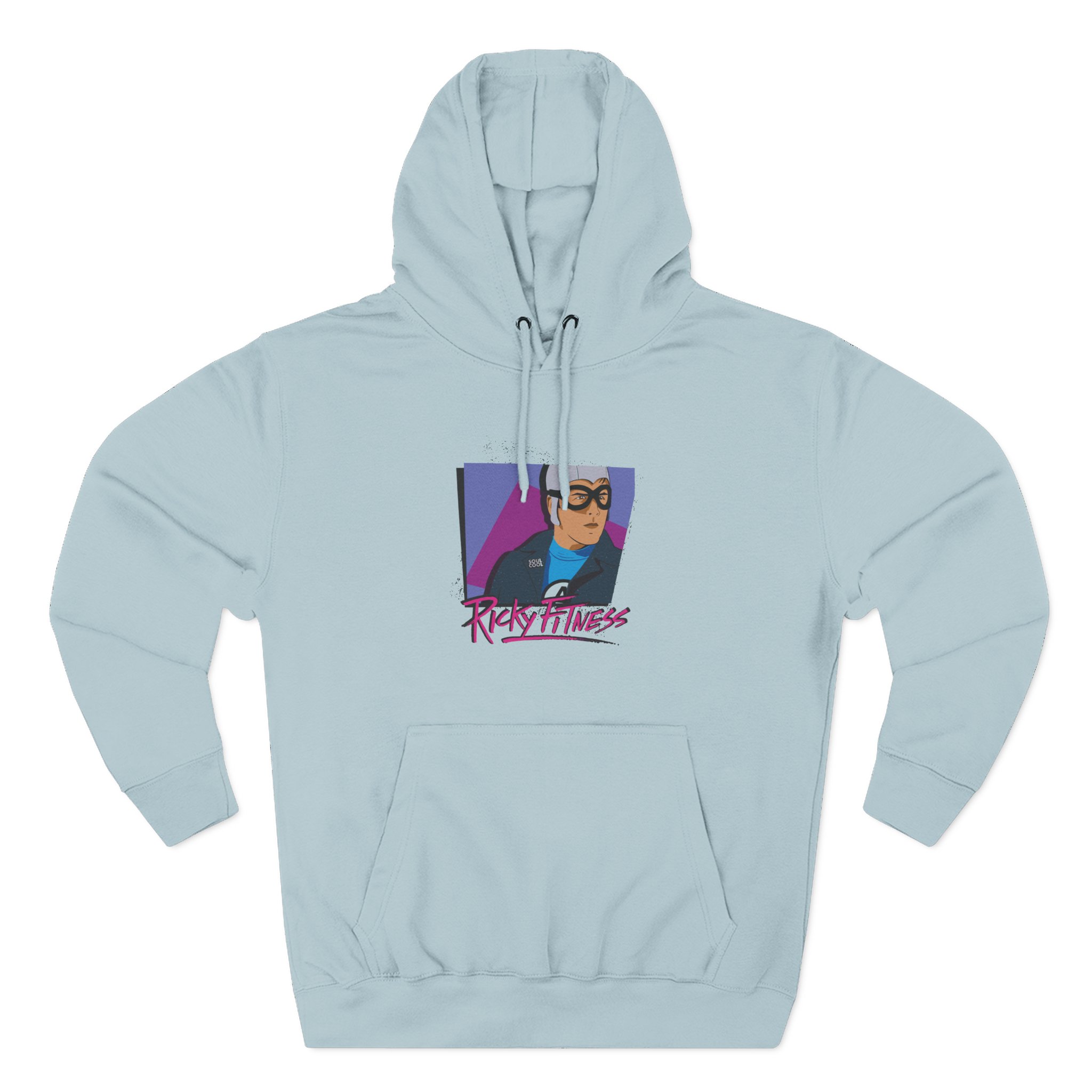 The Aquabats Ricky Fitness Soul Cool Three-Panel Fleece Hoodie - Image 11