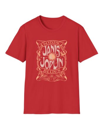 Janis Joplin Kozmic Unisex Softstyle T-shirt