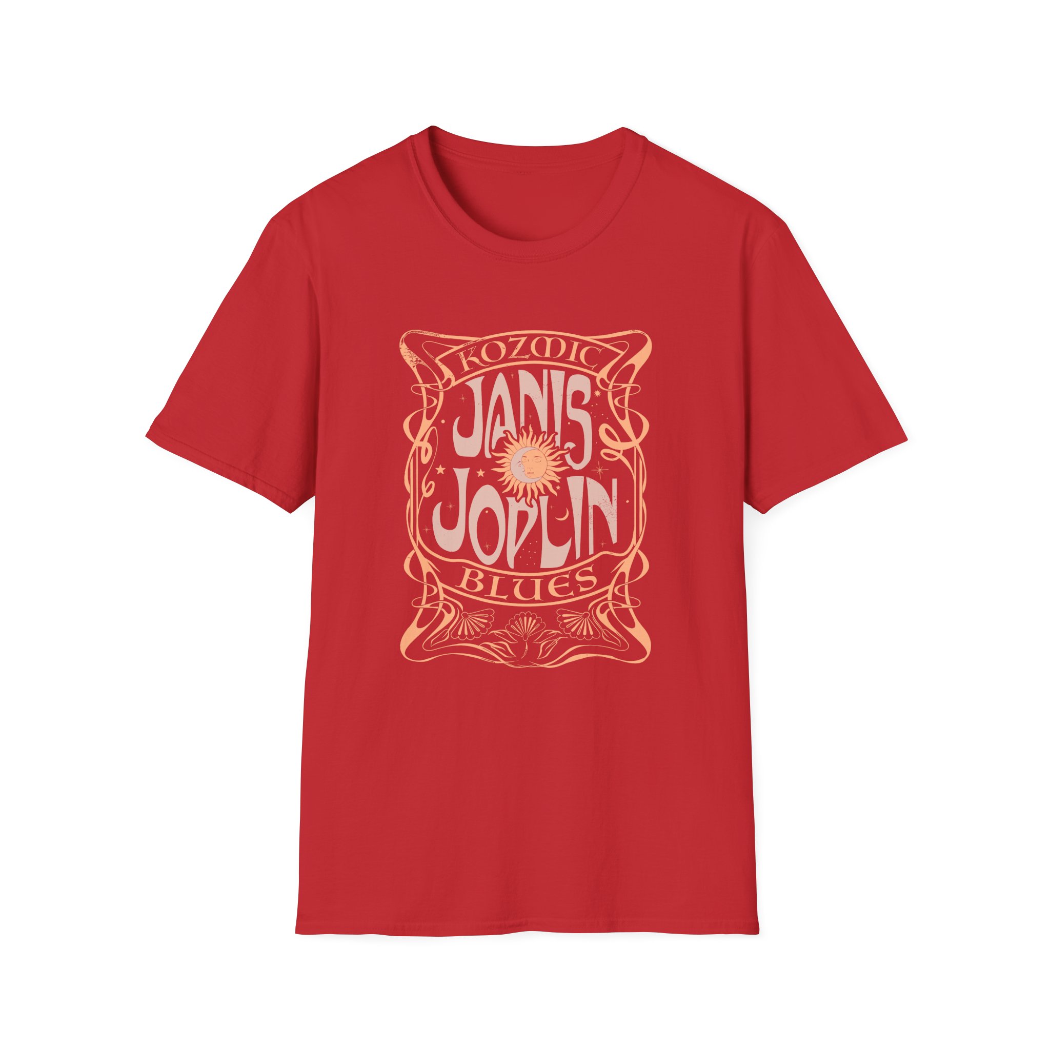 Janis Joplin Kozmic Unisex Softstyle T-shirt