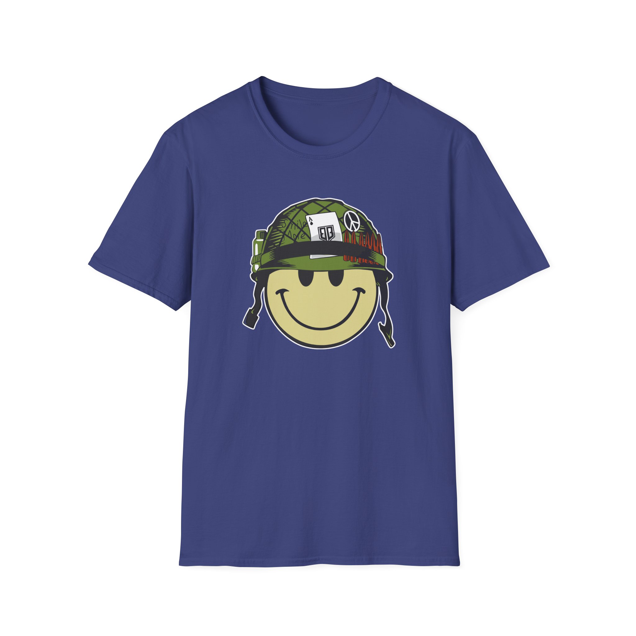 Roman Atwood Smiley Unisex Softstyle T-Shirt - Image 19
