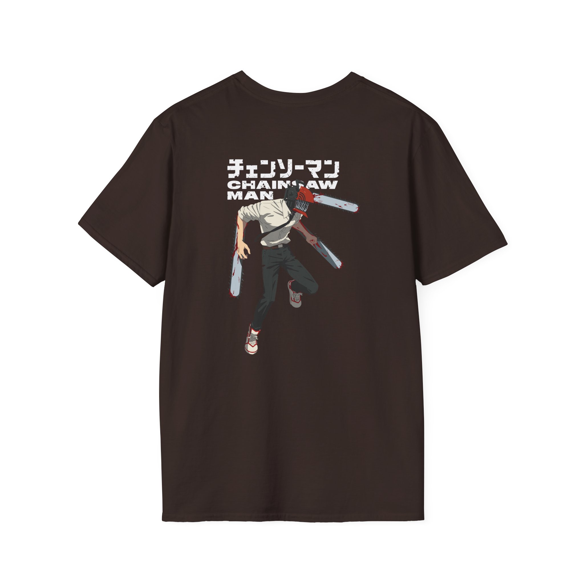 Chainsaw Man X Dim Mak Public Safety Unisex Softstyle T-Shirt - Image 6