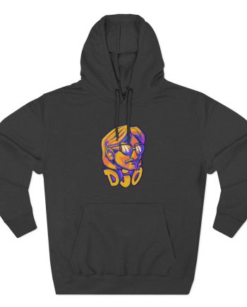 Djo Three-Panel Fleece Hoodie