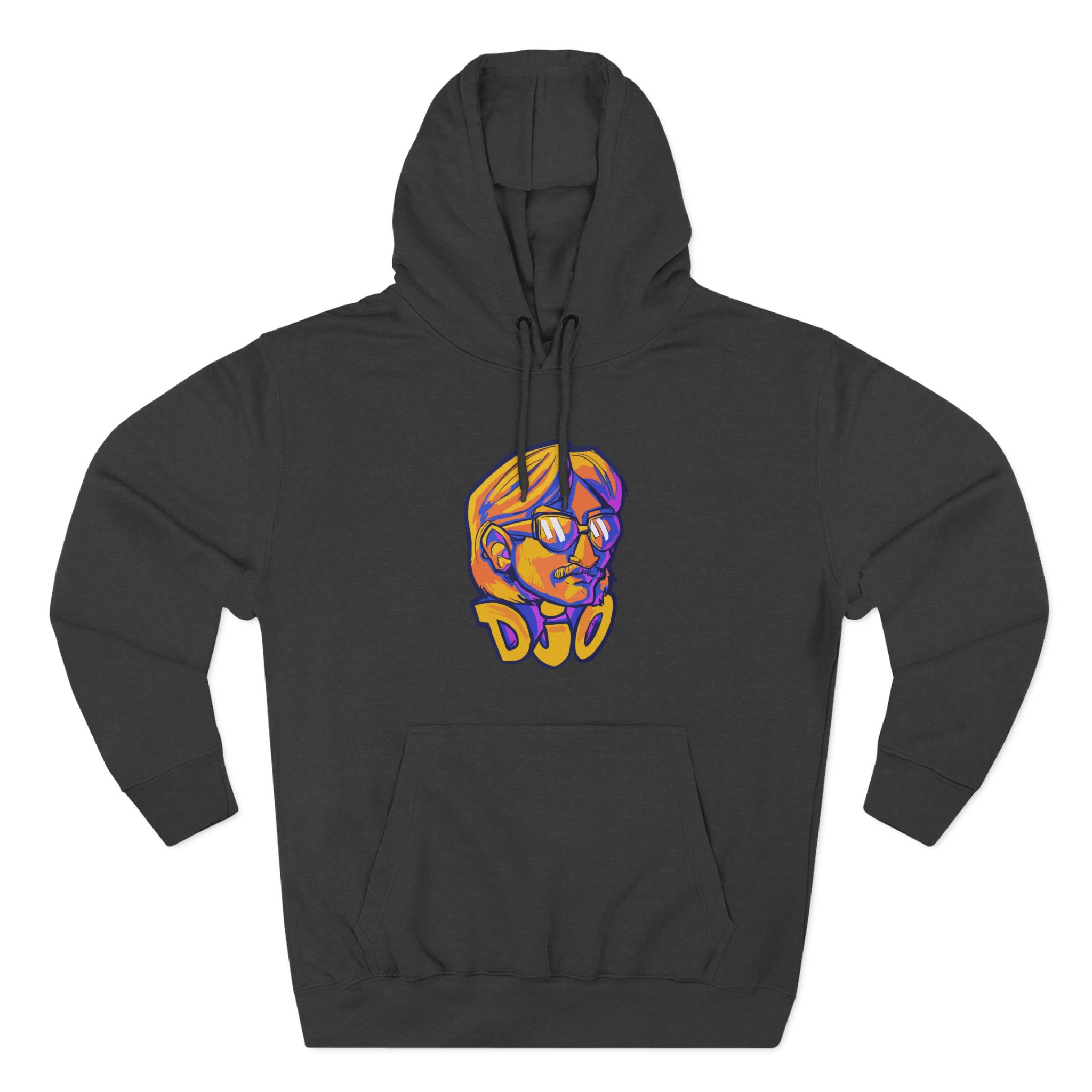 Djo Three-Panel Fleece Hoodie