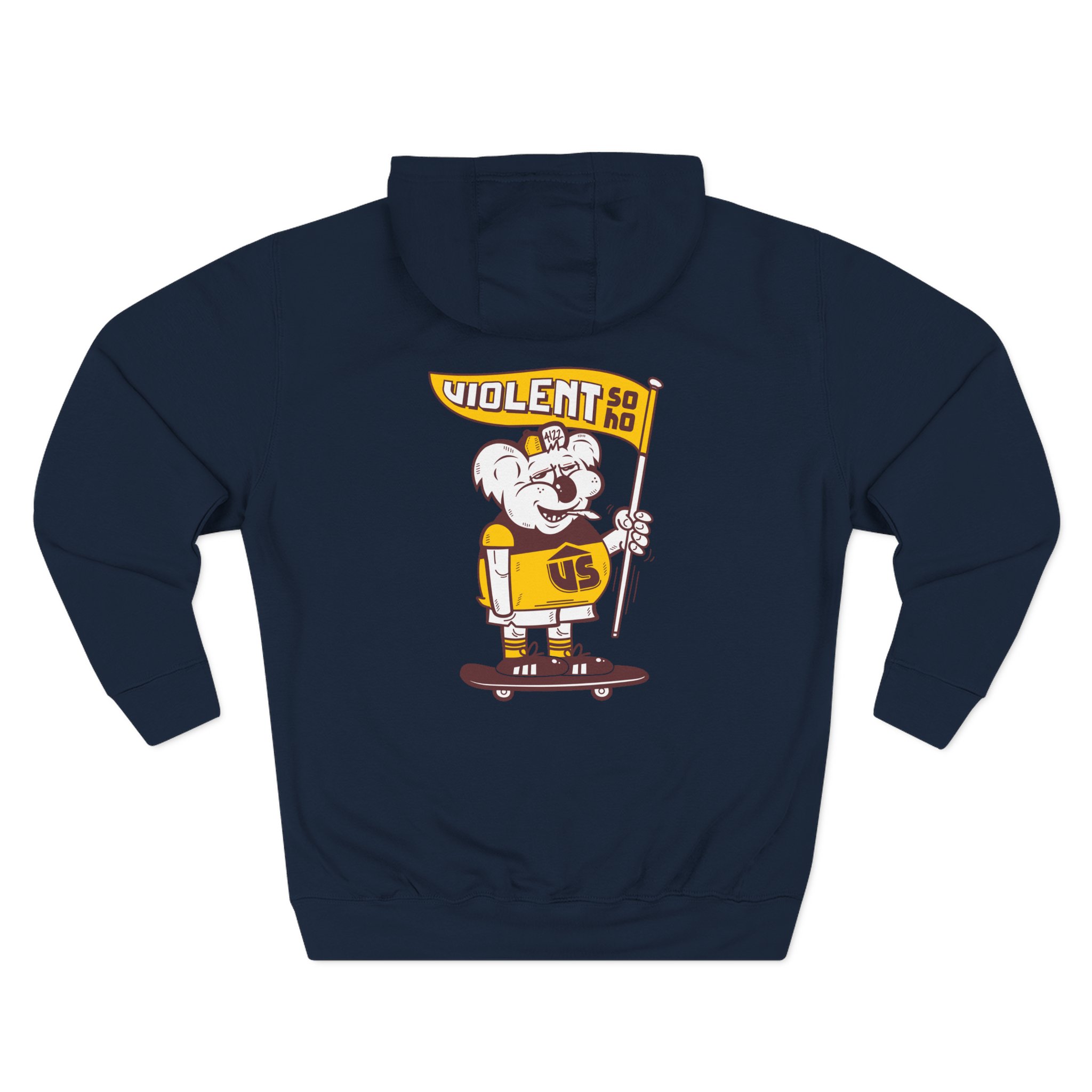 Violent Soho Brisbane Bears Three-Panel Fleece Hoodie - Image 20