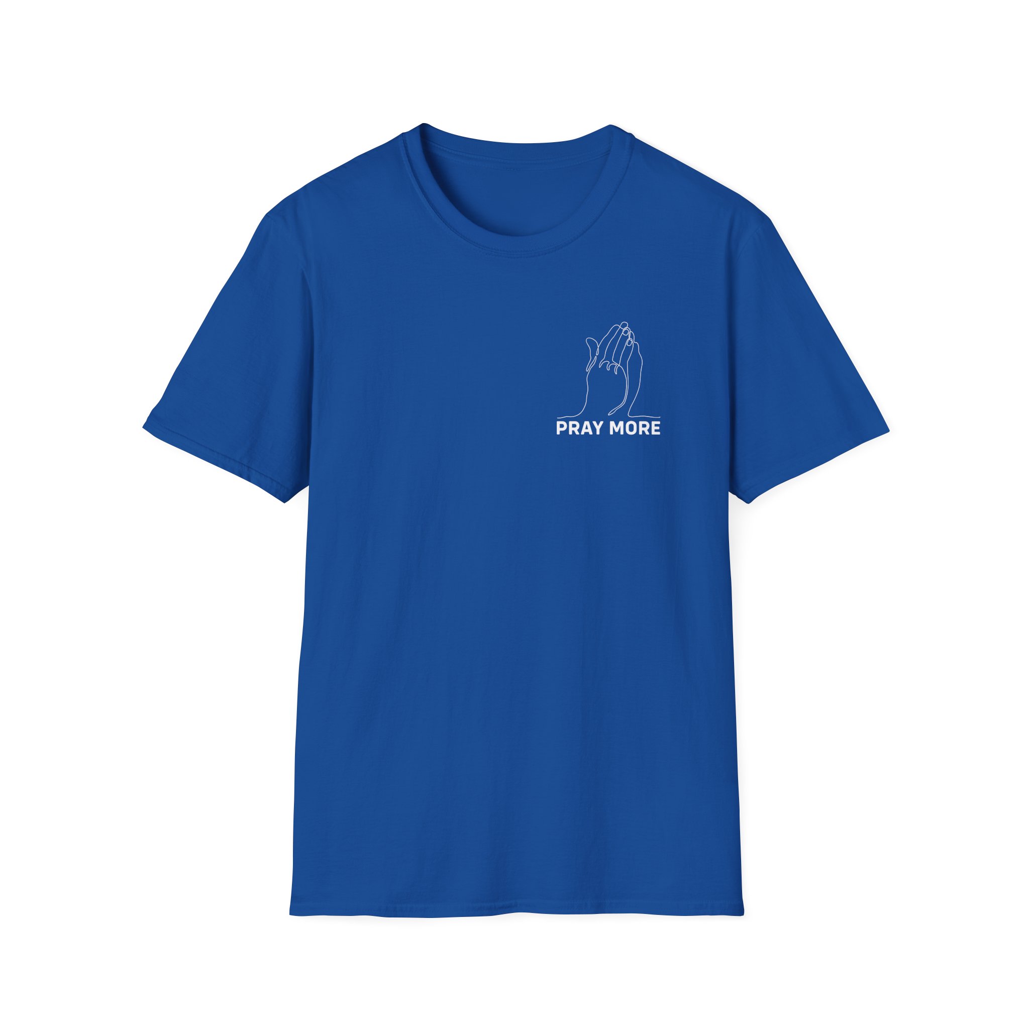 Roman Atwood Pray More Unisex Softstyle T-Shirt - Image 13
