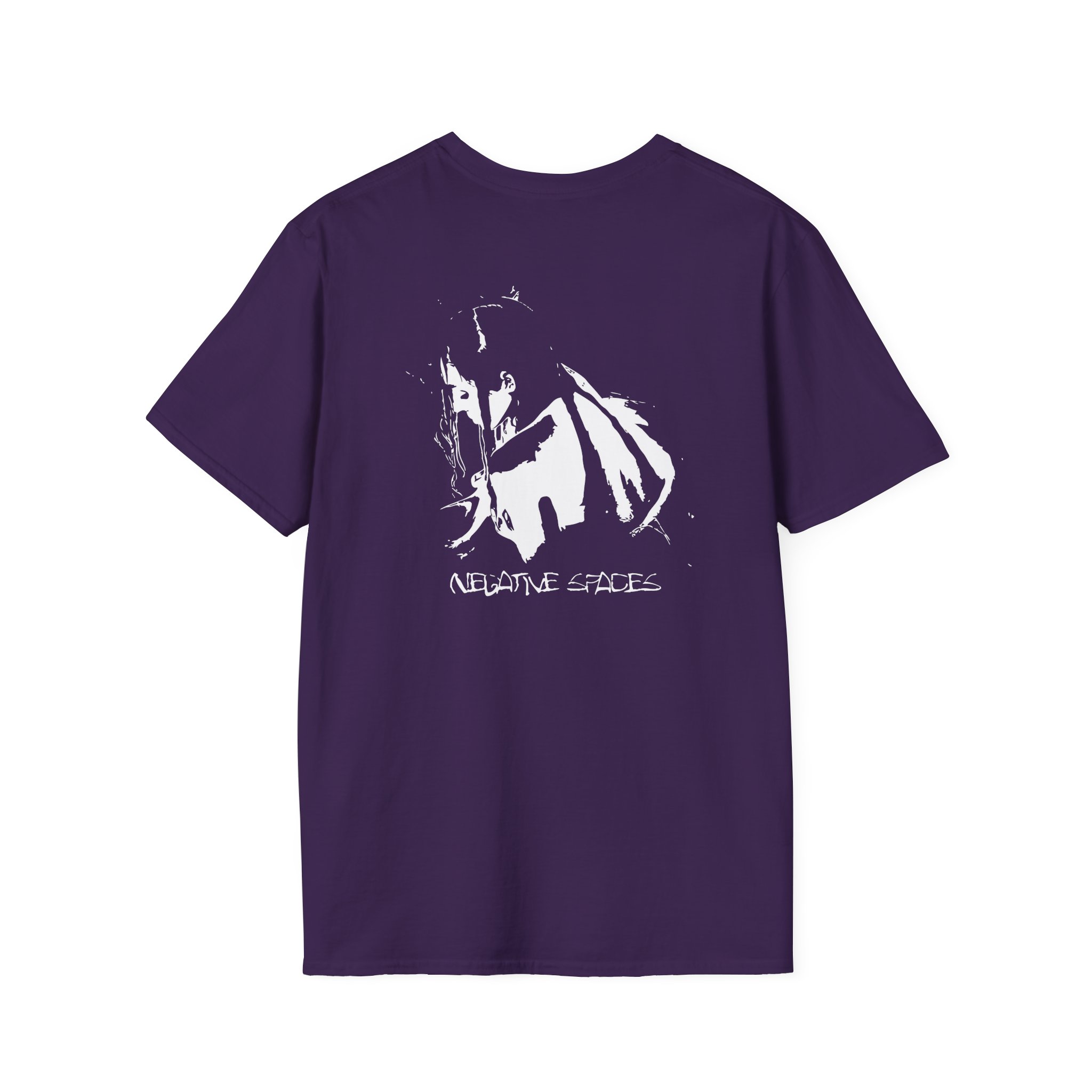 Poppy Negative Spaces Unisex Softstyle T-Shirt - Image 18