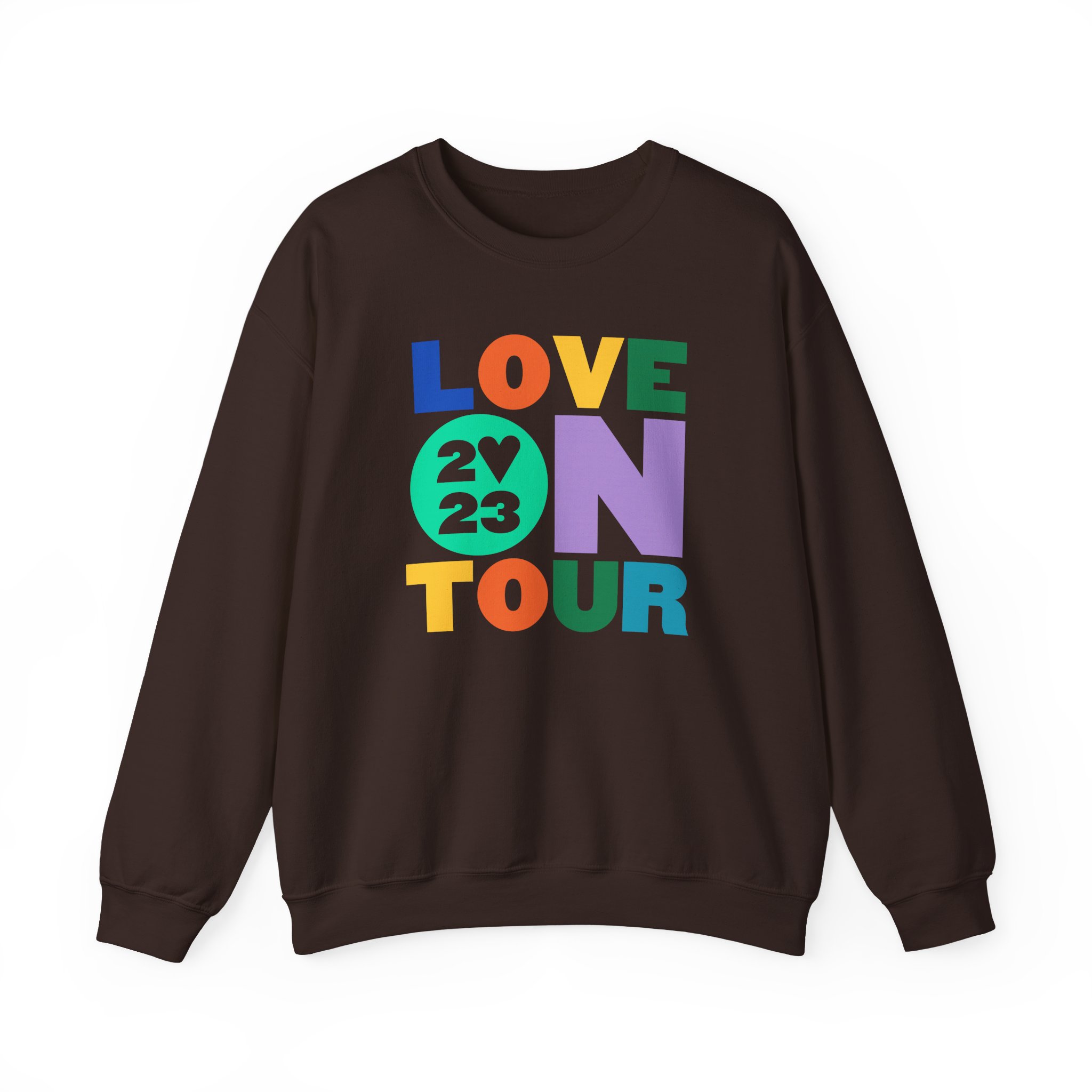 Love on Tour 2023 Unisex Heavy Blend™ Crewneck Sweatshirt - Image 3