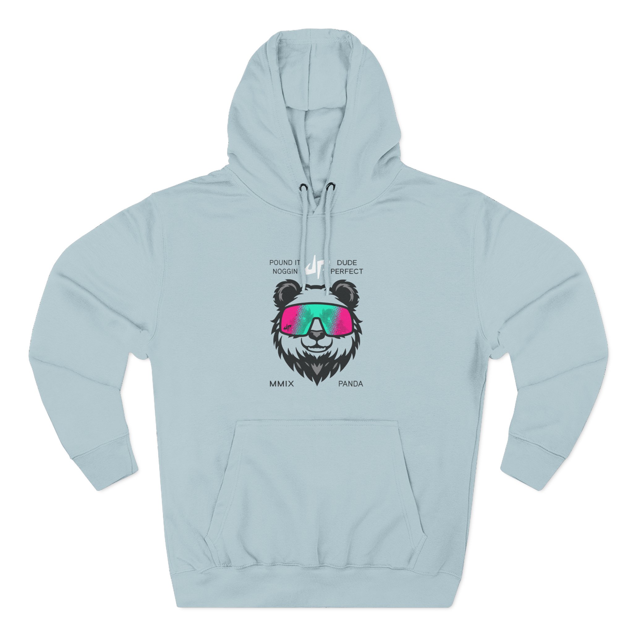 Dude Perfect Drippy Panda Three-Panel Fleece Hoodie - Image 7