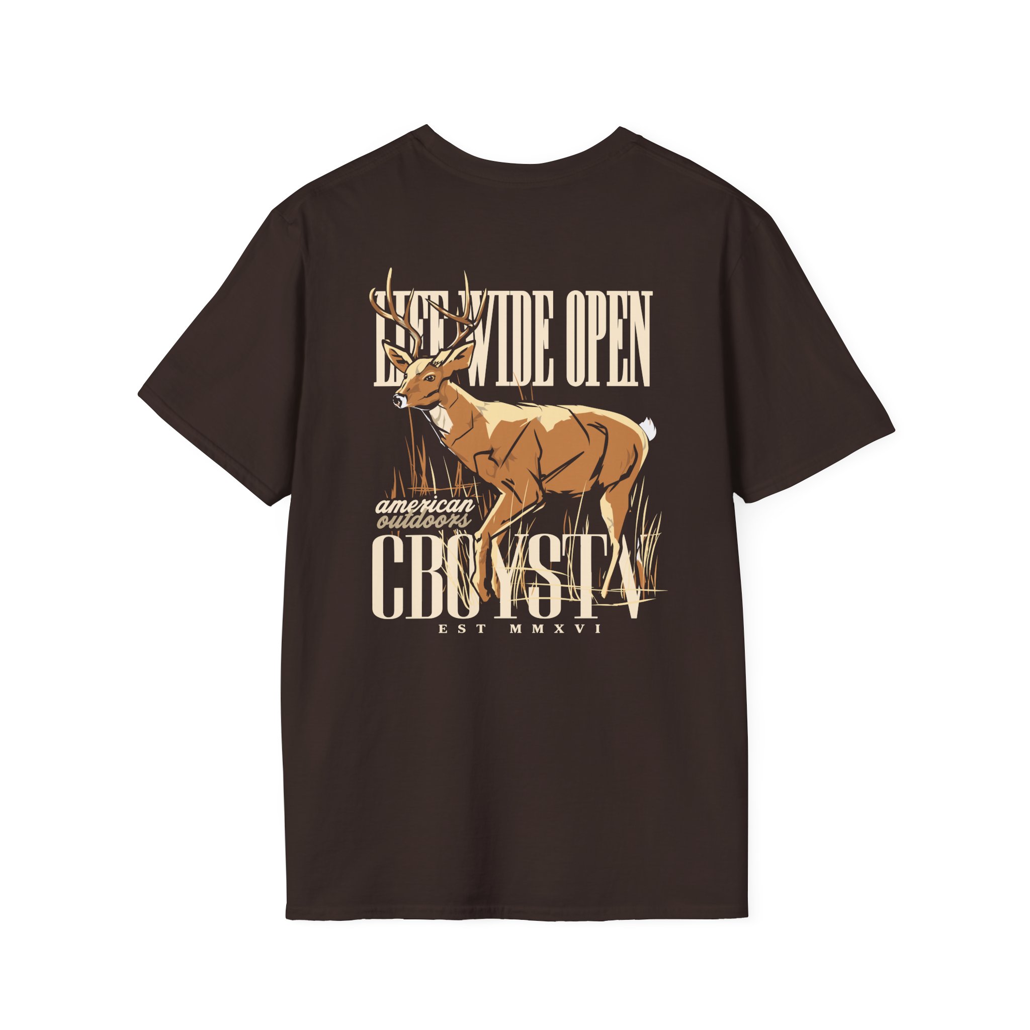 Cboystv Whitetail Unisex Softstyle T-Shirt - Image 6