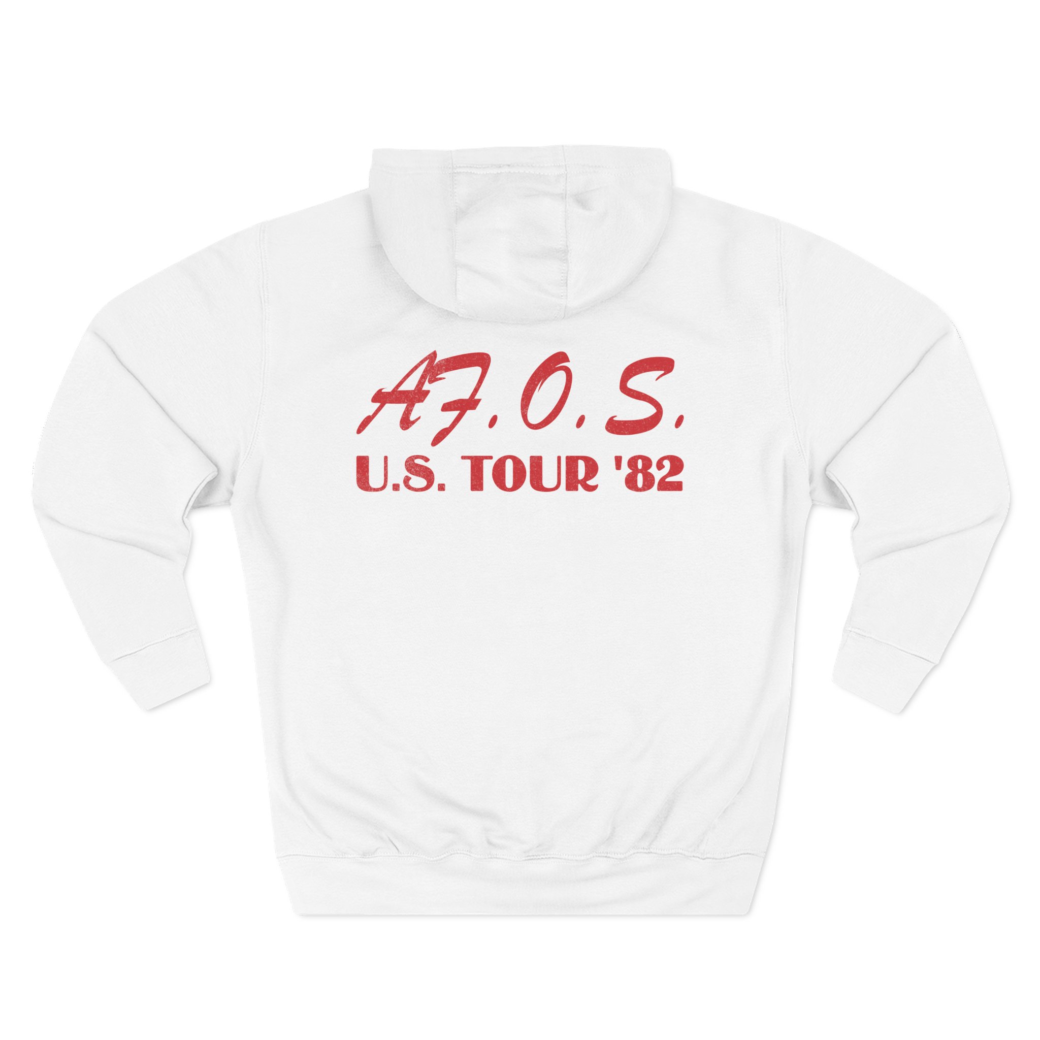 A Flock of Seagulls Us 1982 Tour Three-panel Fleece Hoodie - Image 2
