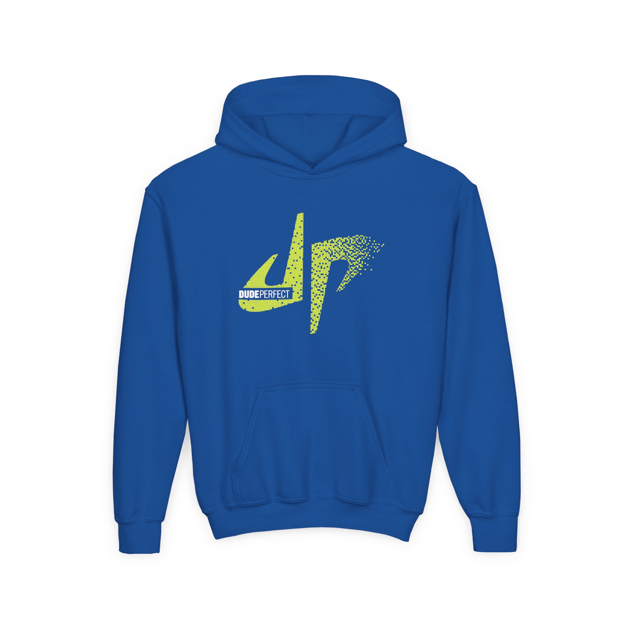 Dude Perfect Pixel Youth Heavy Blend Hooded Sweatshirt - Image 9