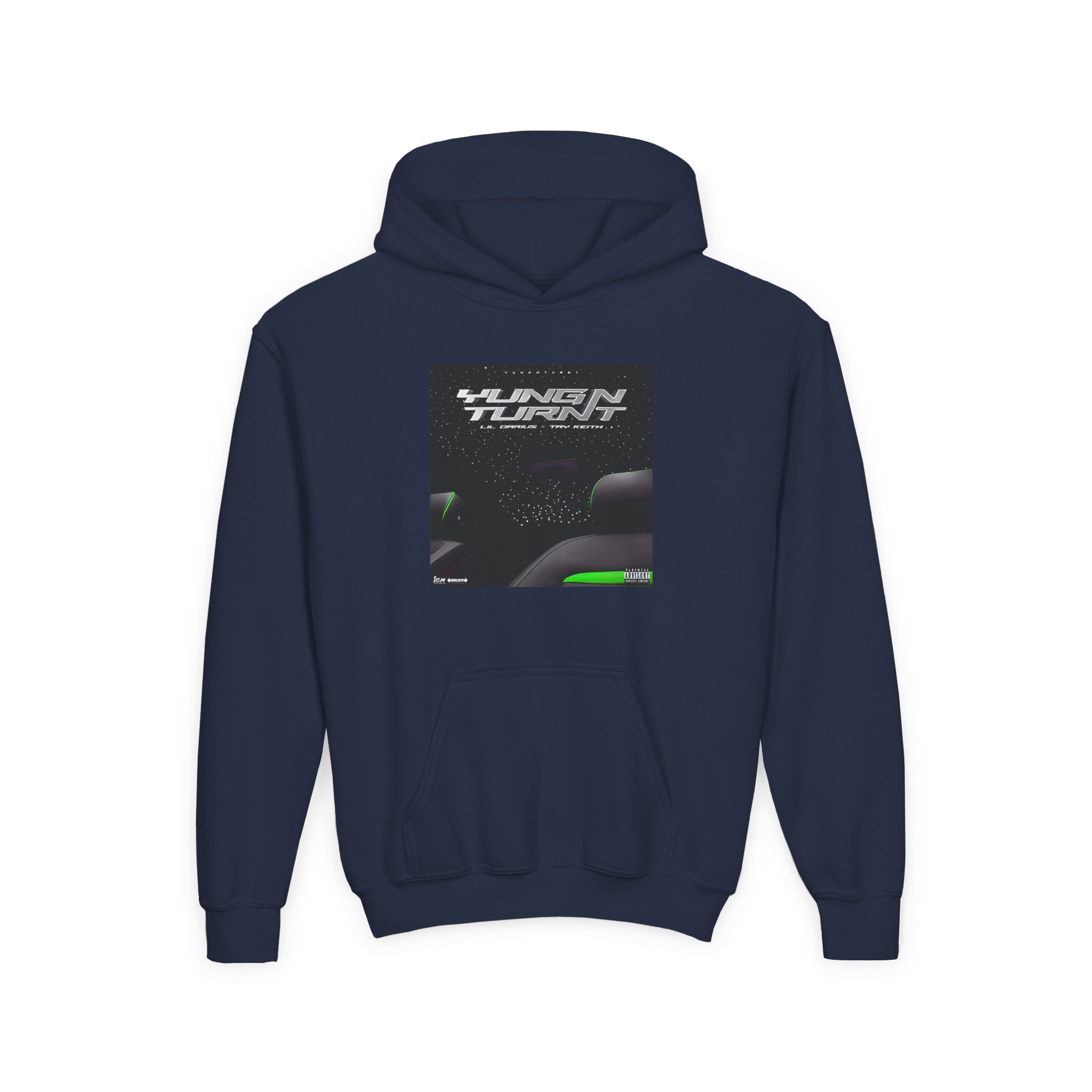 Tay Keith Youth Heavy Blend Hooded Sweatshirt - Image 11