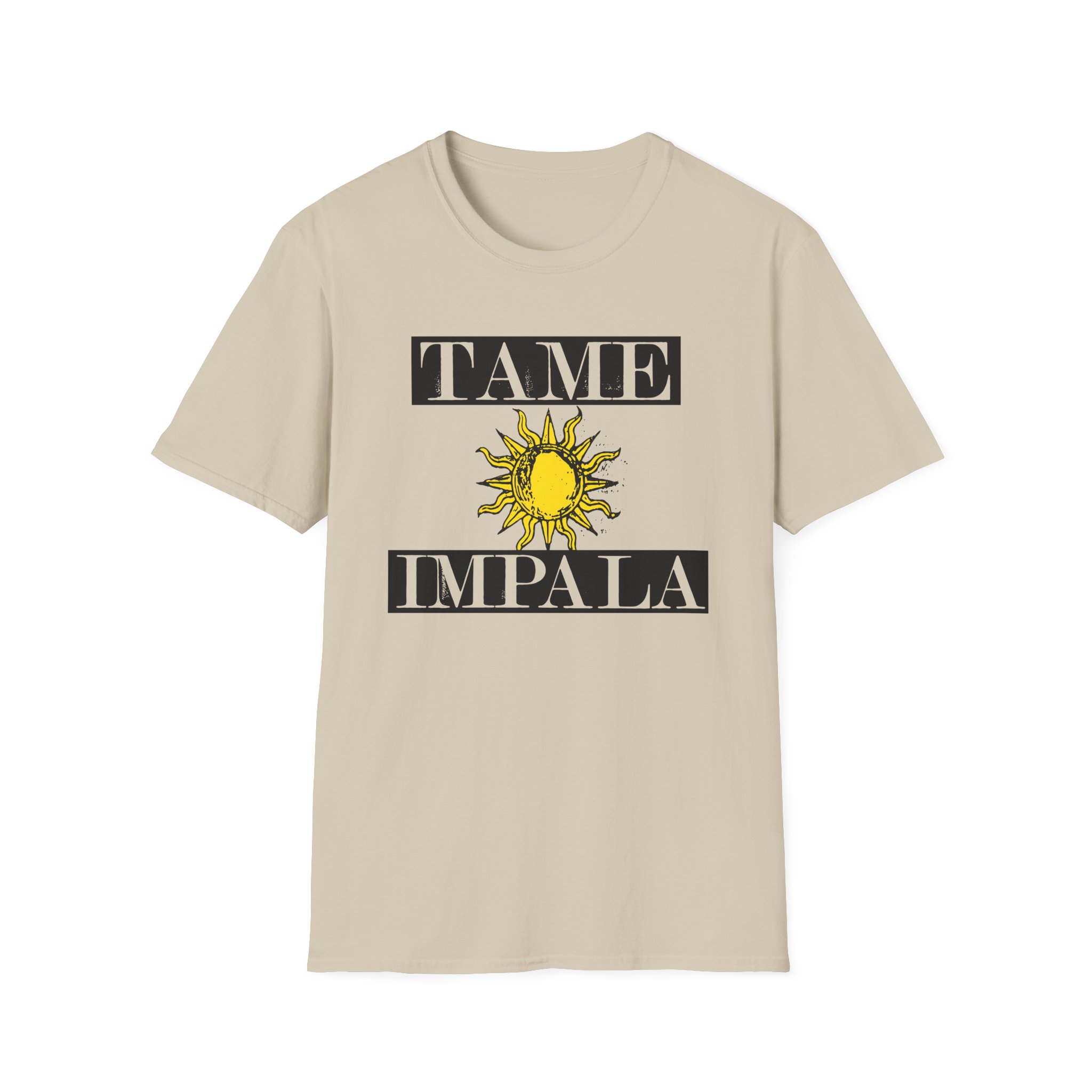 Tame Impala Run From The Sun Unisex Softstyle T-Shirt - Image 7