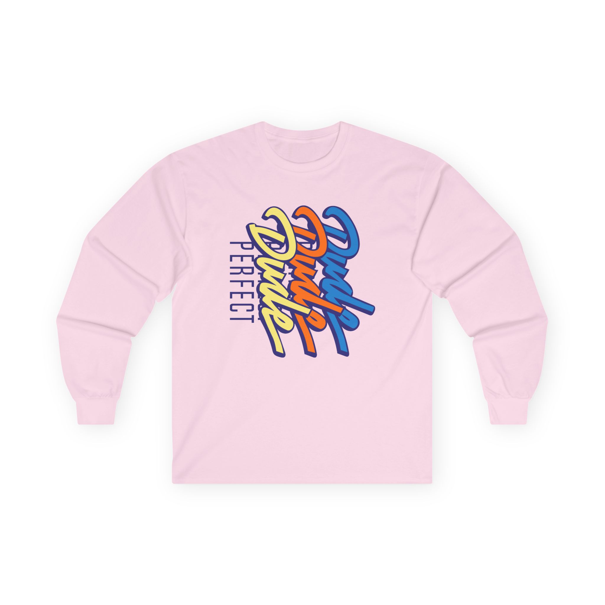 Dude Perfect Stacked Script Unisex Ultra Cotton Long Sleeve Tee - Image 9