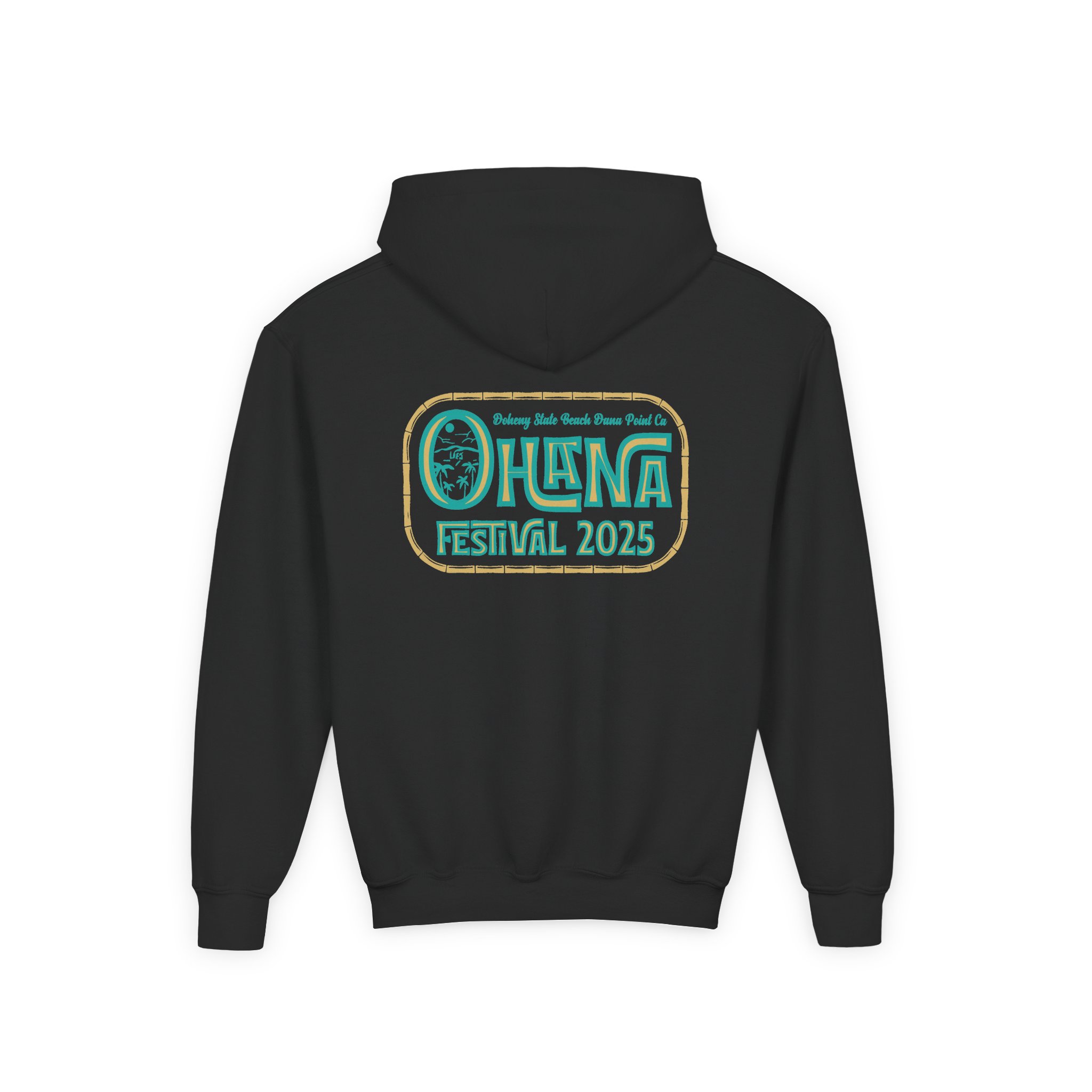 Eddie Vedder Ohana Festival Youth Heavy Blend Hooded Sweatshirt - Image 2