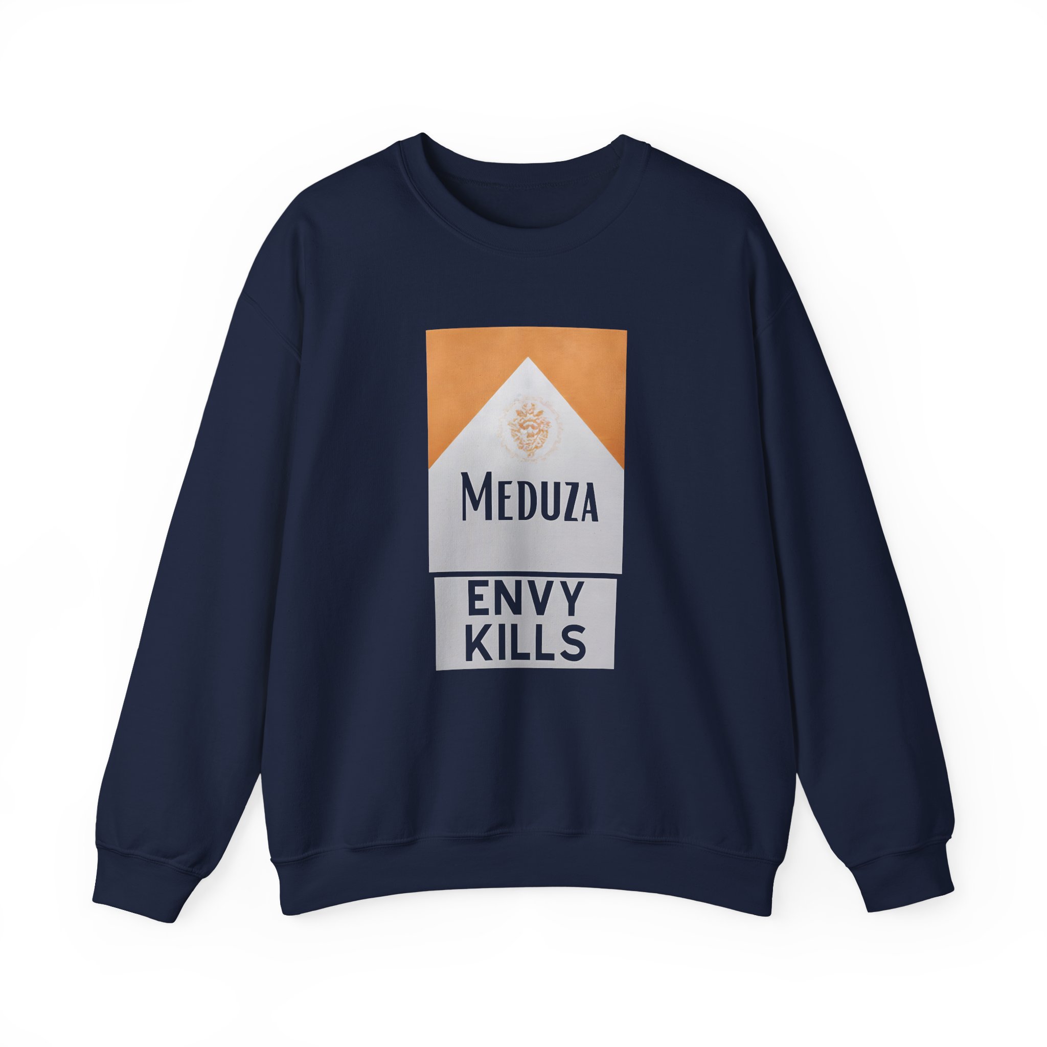 Meduza Envy Boxy Tie-dyed Unisex Heavy Blend™ Crewneck Sweatshirt - Image 21
