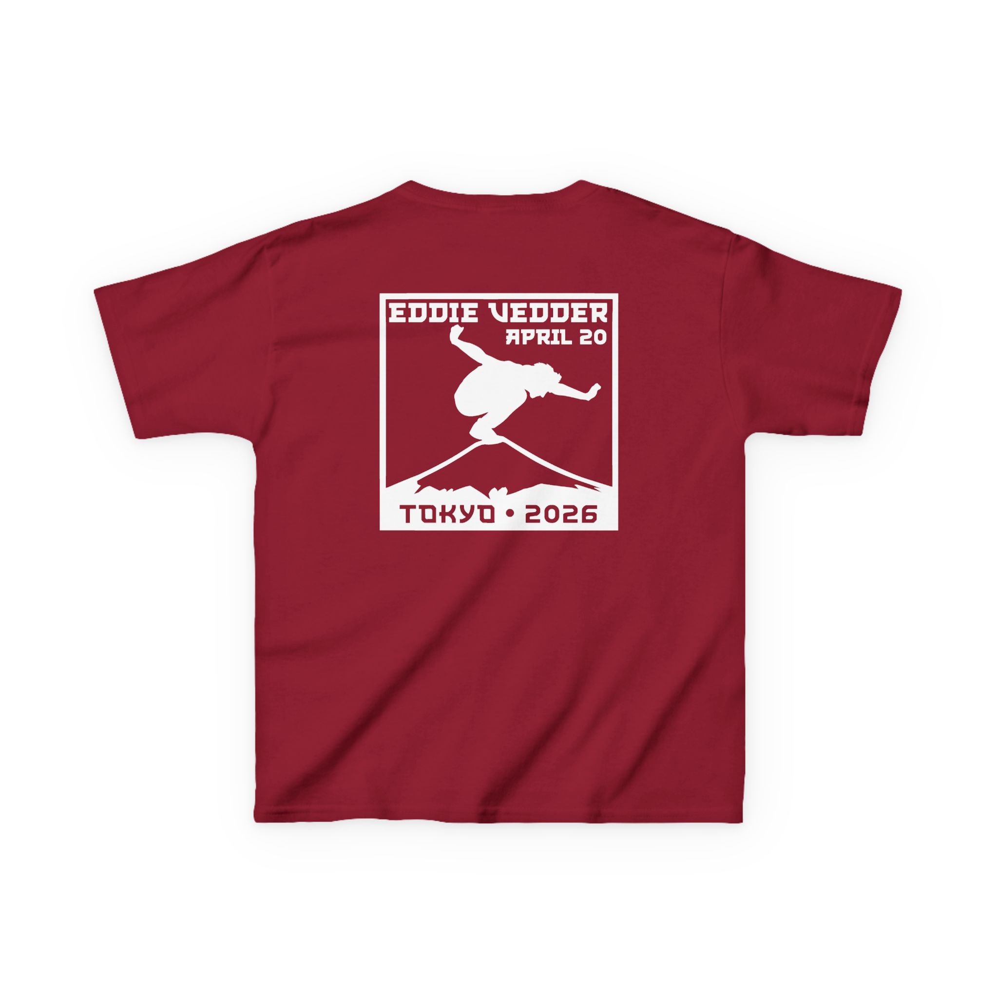 Eddie Vedder 2026 Tokyo Kids Heavy Cotton™ Tee - Image 28