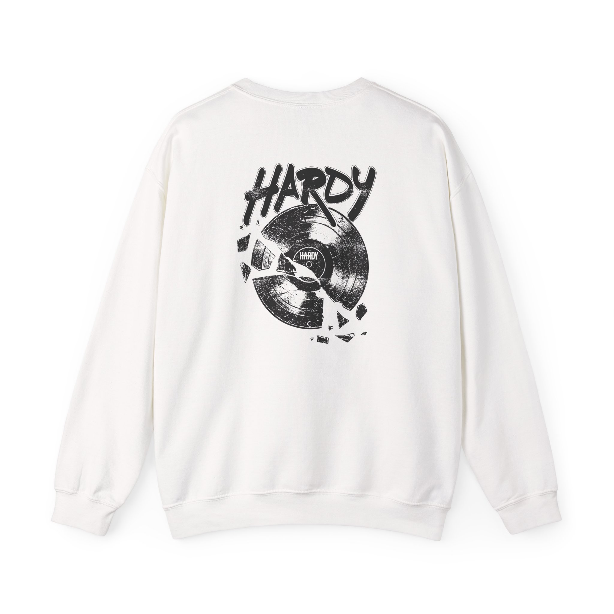 Hd Orange Record Unisex Heavy Blend™ Crewneck Sweatshirt - Image 4