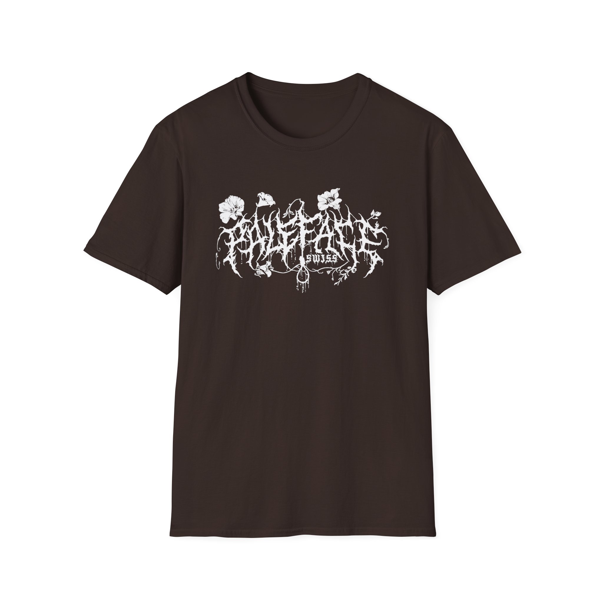 Paleface Swiss Lay With Me Flower Unisex Softstyle T-Shirt - Image 3