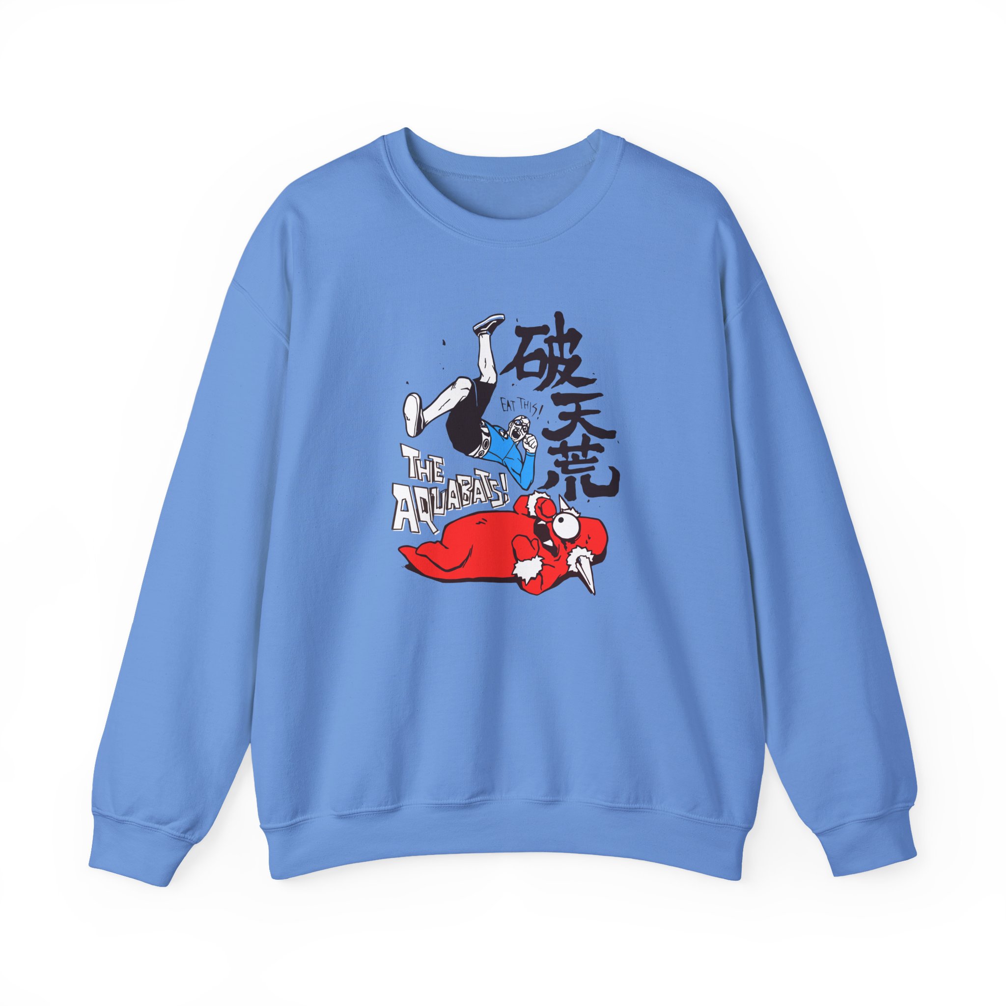 The Aquabats Elbow Drop! Archive Unisex Heavy Blend™ Crewneck Sweatshirt - Image 11