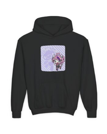 Ironmouse X Gloomy Bear Youth Heavy Blend Hooded Sweatshirt