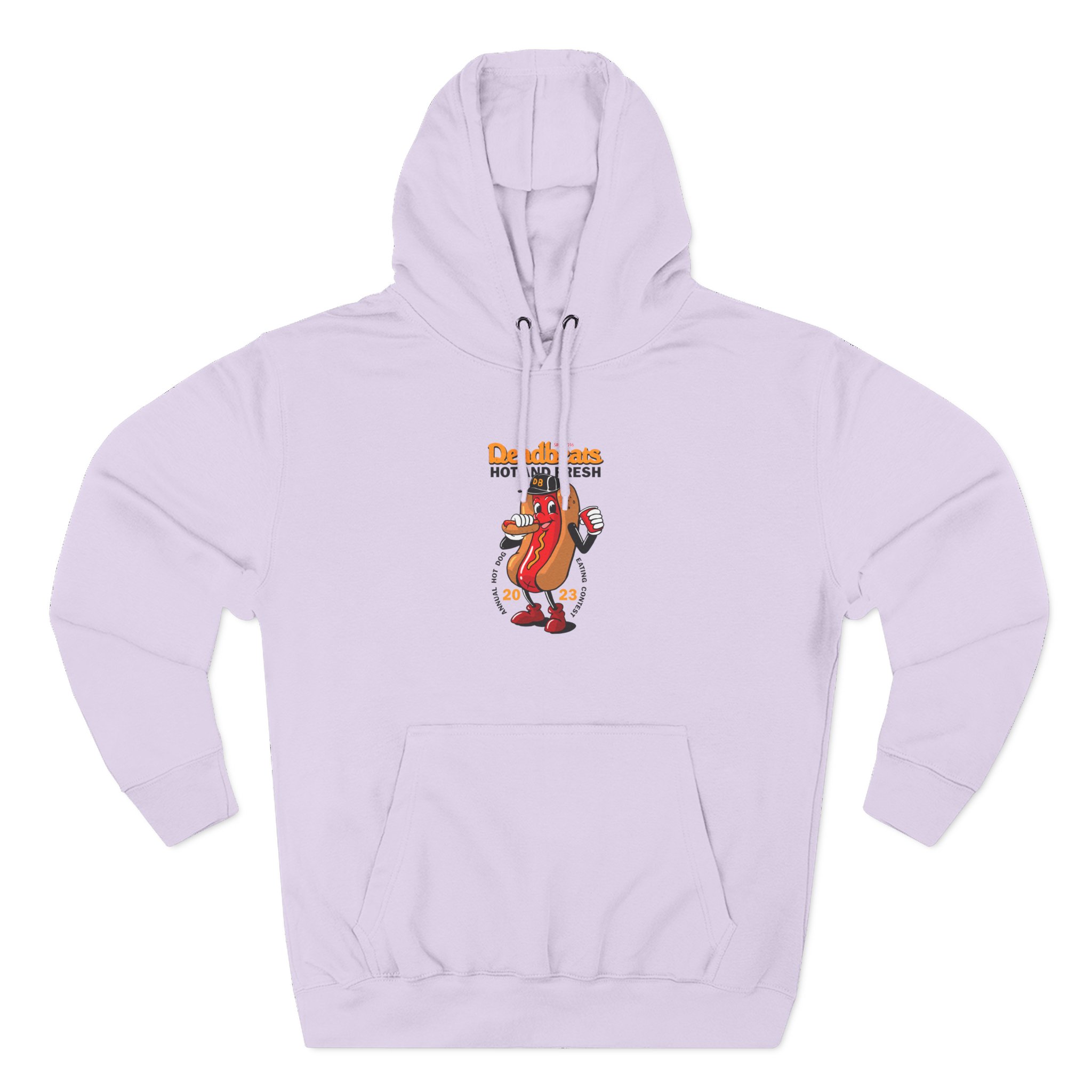 Deadbeats Jamboree Hot Dog Three-Panel Fleece Hoodie - Image 11