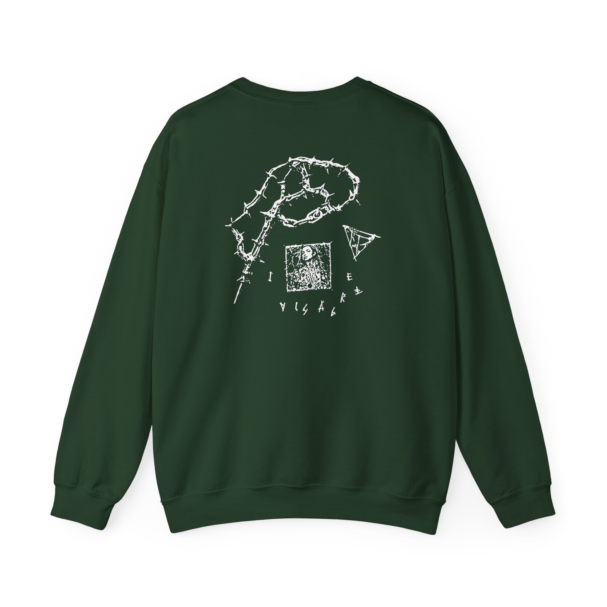 Poppy Disagree Unisex Heavy Blend™ Crewneck Sweatshirt - Image 6