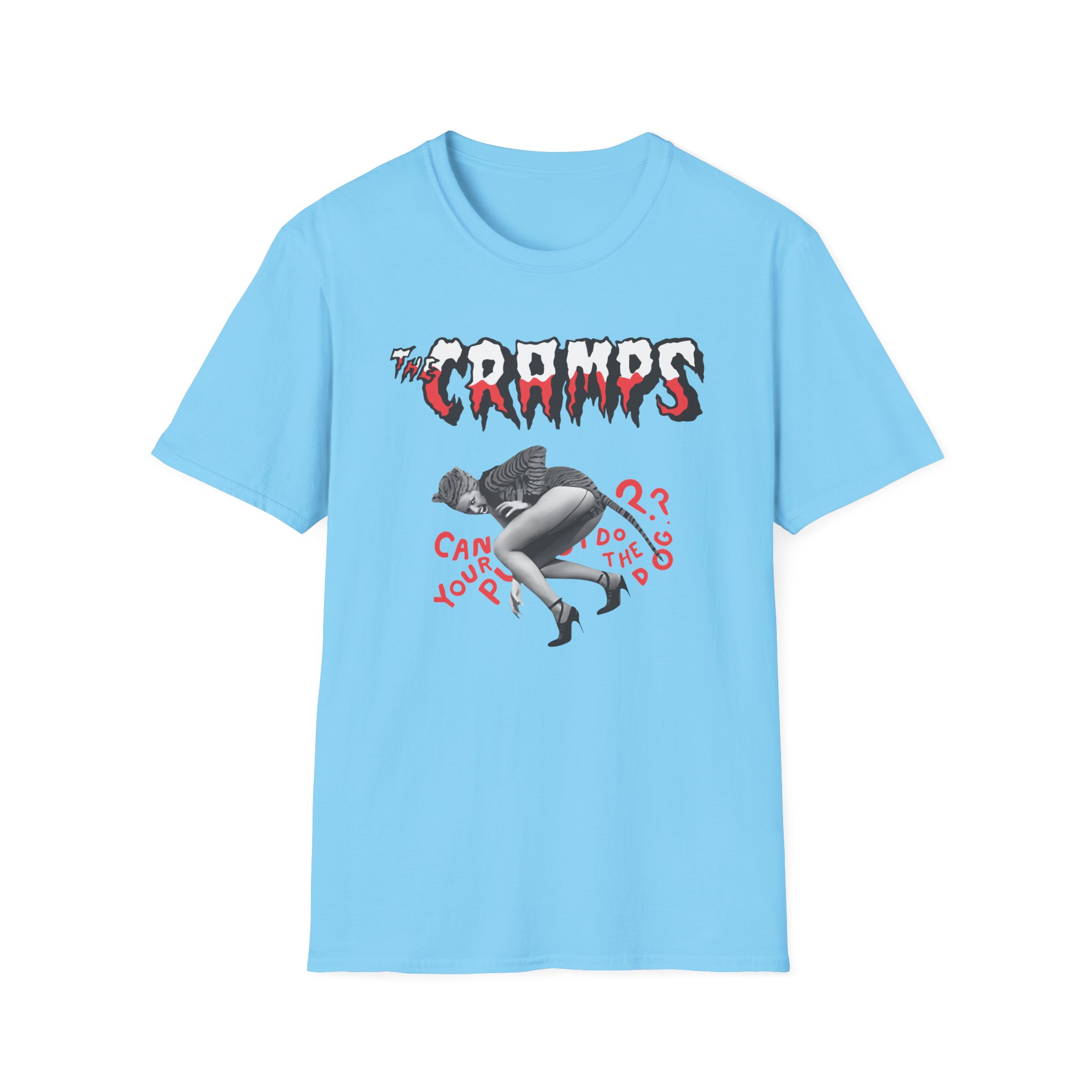 The Cramps Do the Dog Unisex Softstyle T-Shirt - Image 13