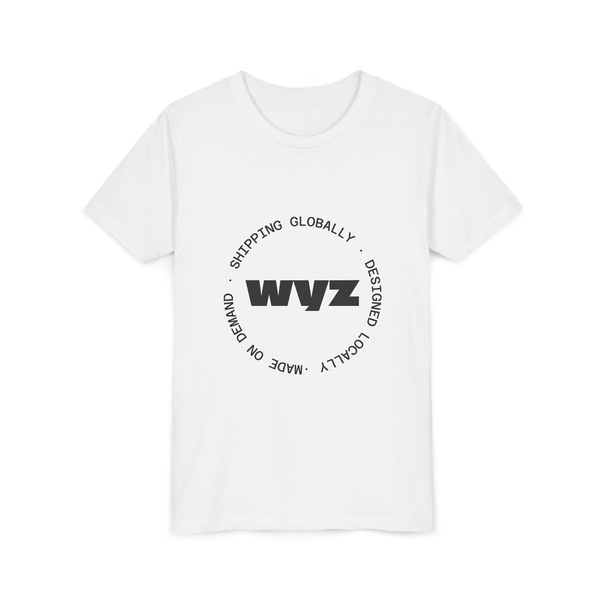WYz Youth Tee — Minimal Logo Graphic T‑Shirt - Image 3