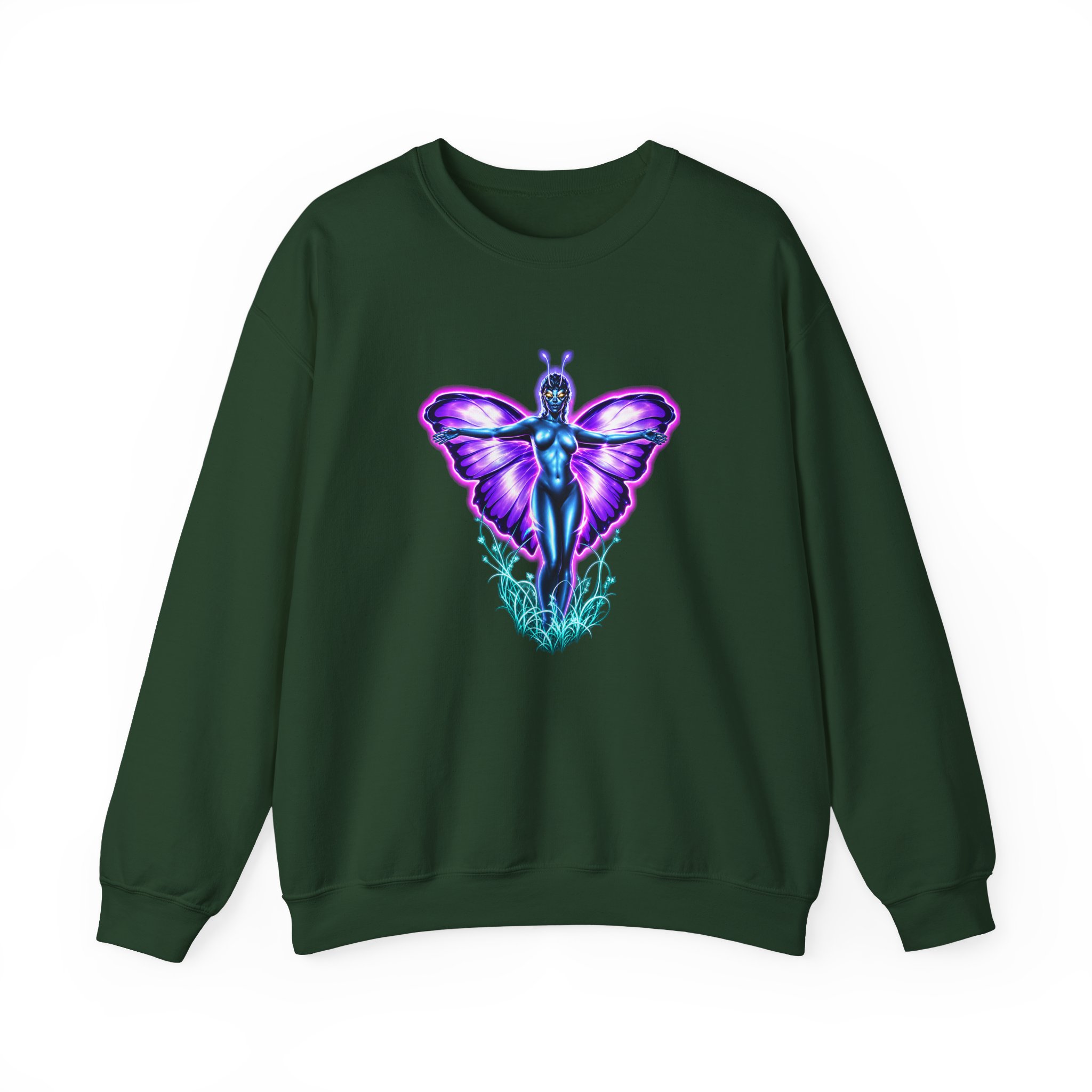 Sza Sos Butterfly Grand National Tour Unisex Heavy Blend™ Crewneck Sweatshirt - Image 9