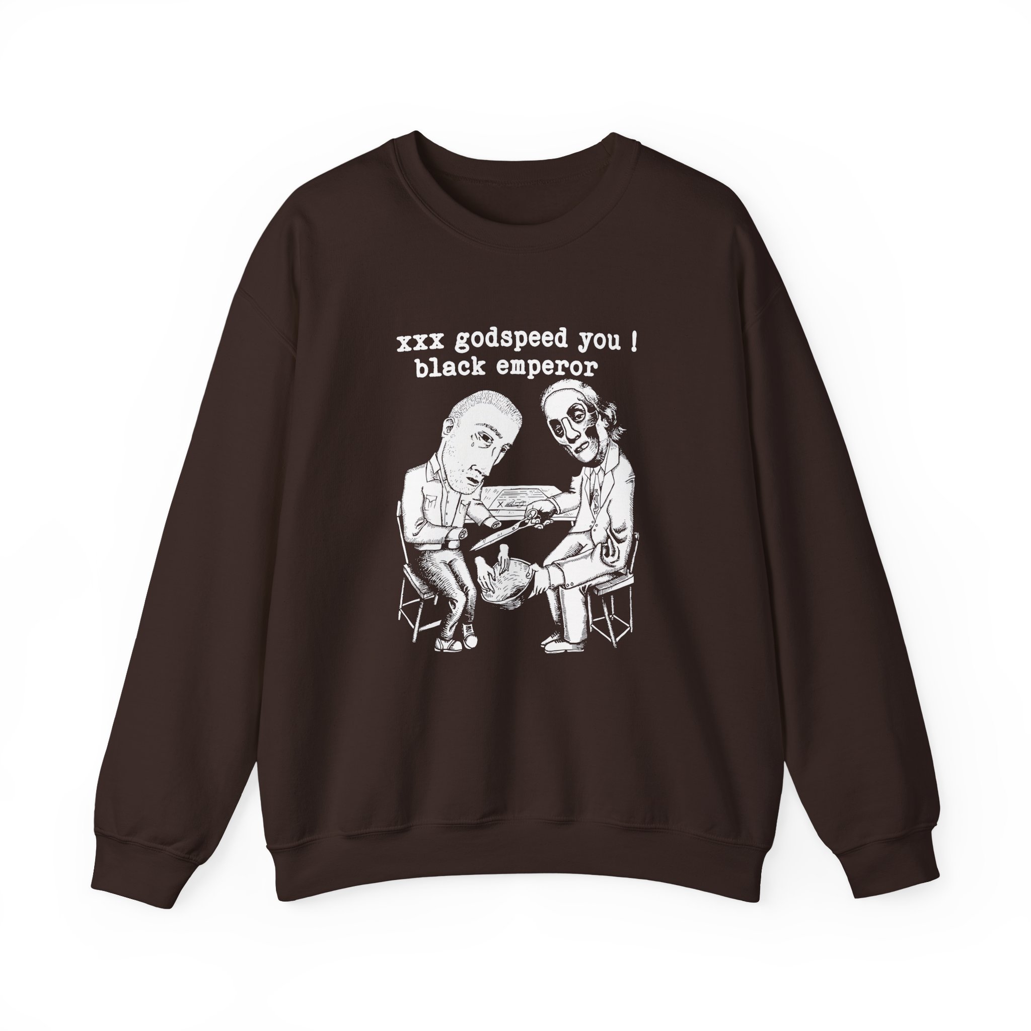 Godspeed You Black Emperor xxx godspeed you ! black emperor Unisex Heavy Blend™ Crewneck Sweatshirt - Image 7