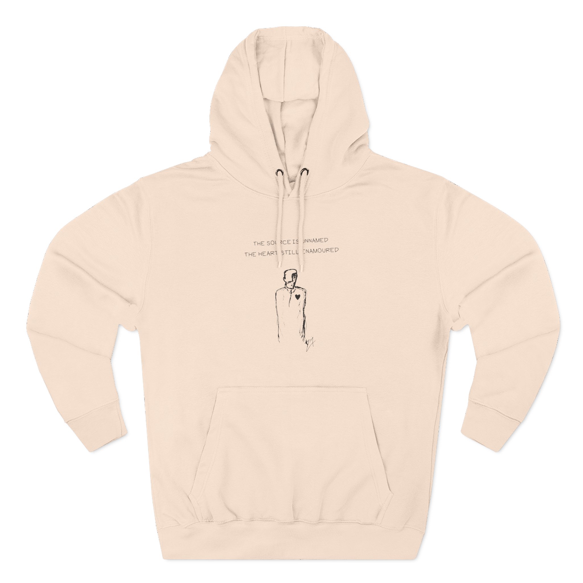 Hozier Unknown Lyric Three-Panel Fleece Hoodie - Image 7