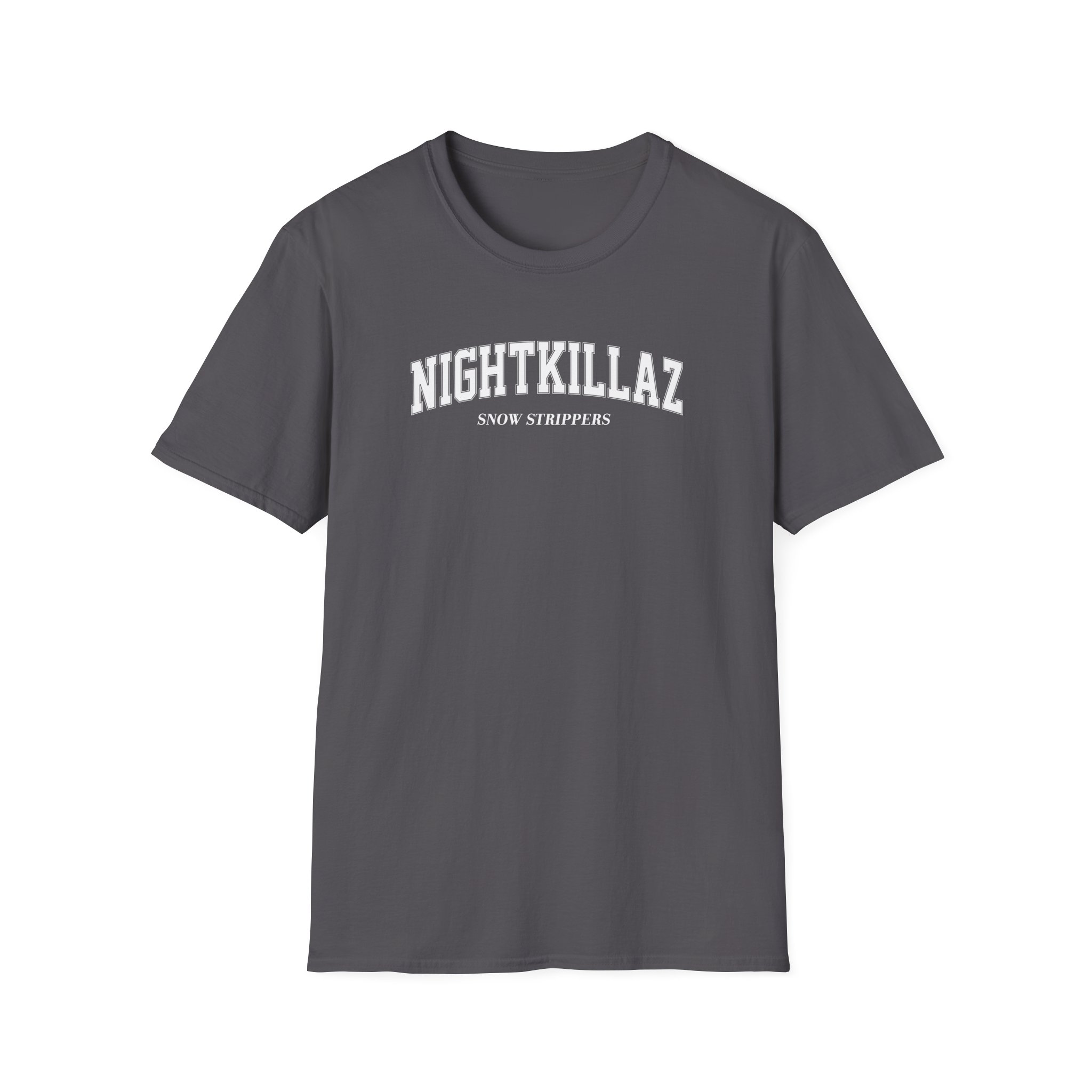 Snow Strippers Nightkillaz Unisex Softstyle T-Shirt - Image 11