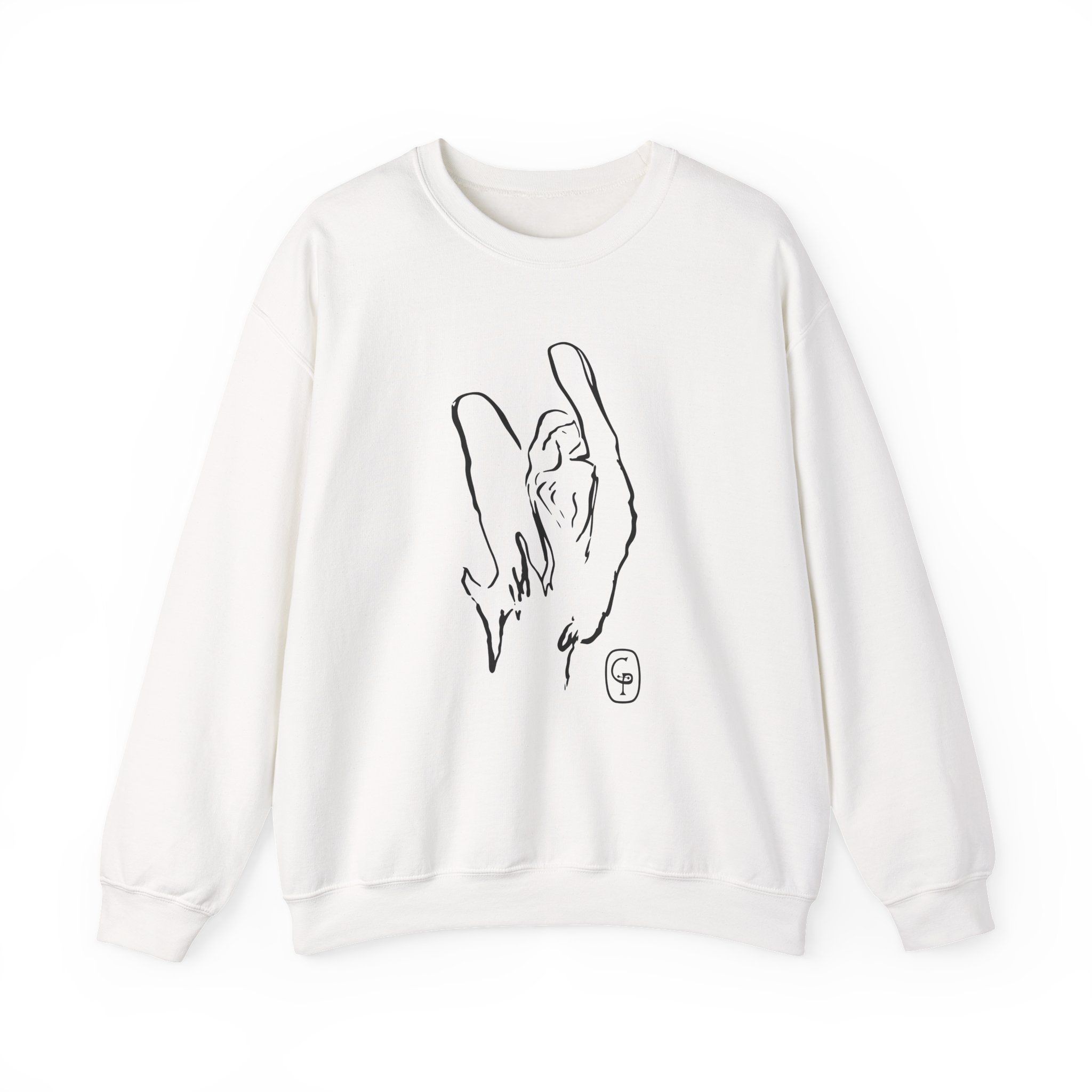 Caroline Polachek Crude Drawing Unisex Heavy Blend™ Crewneck Sweatshirt