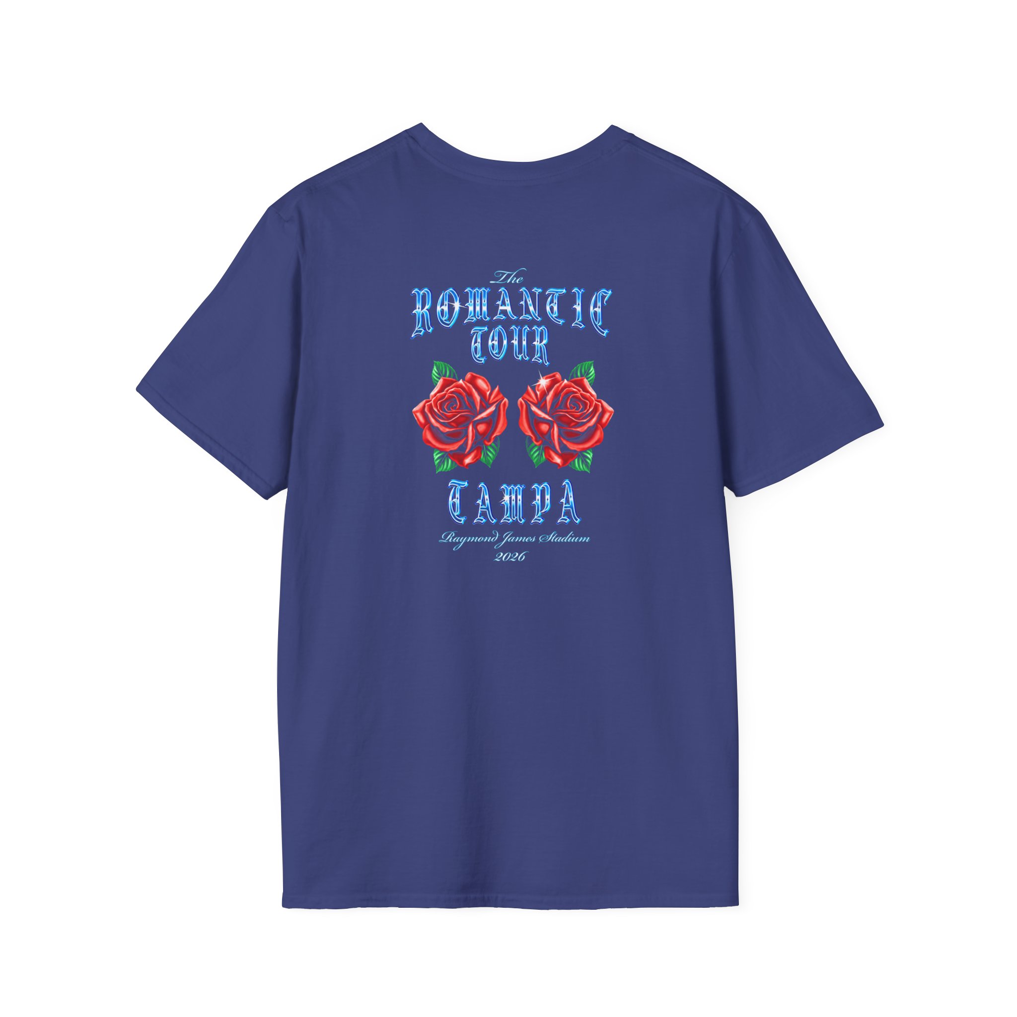 Bruno Mars Tampa the Romantic Unisex Softstyle T-Shirt - Image 12