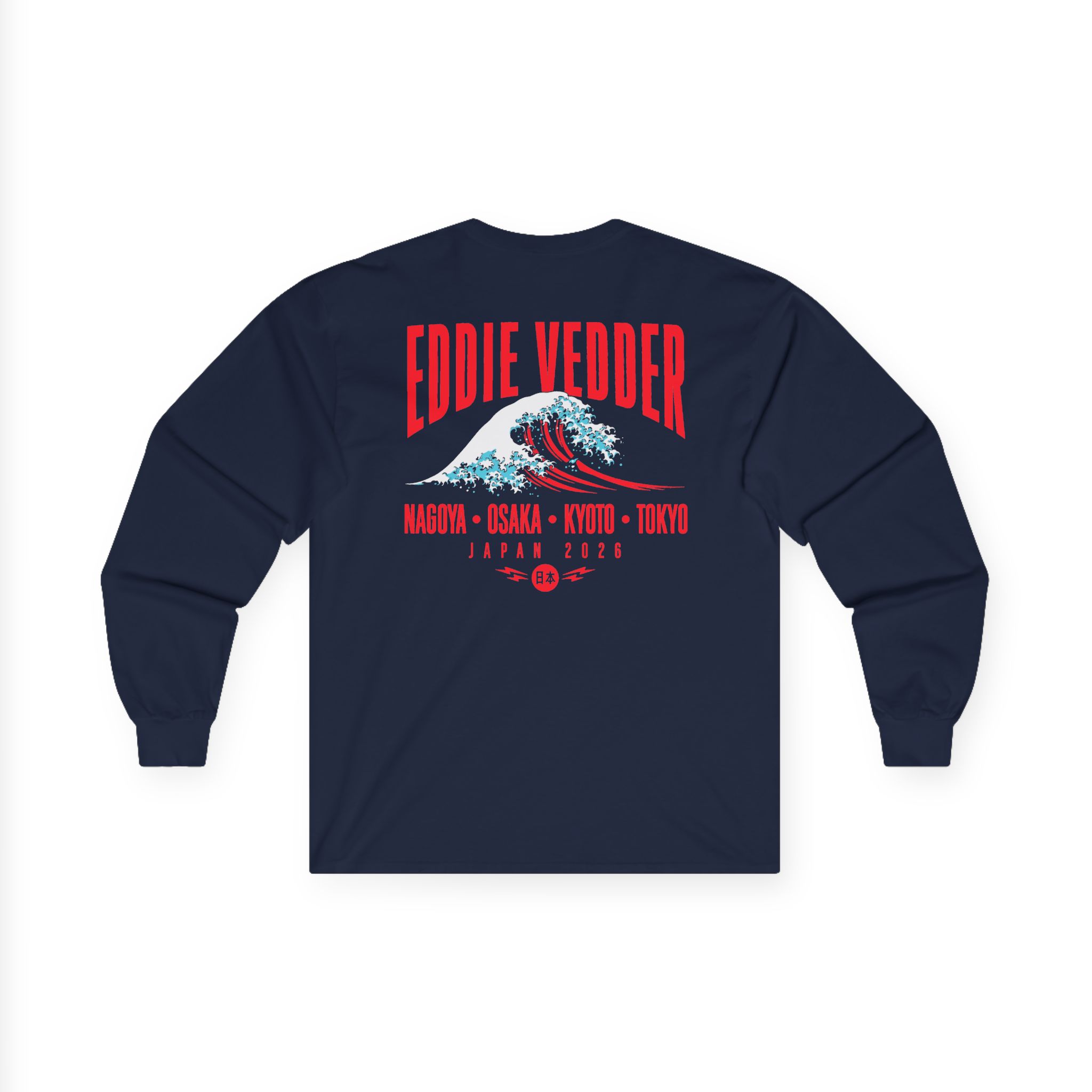 Eddie Vedder 2026 tour Unisex Ultra Cotton Long Sleeve Tee - Image 8