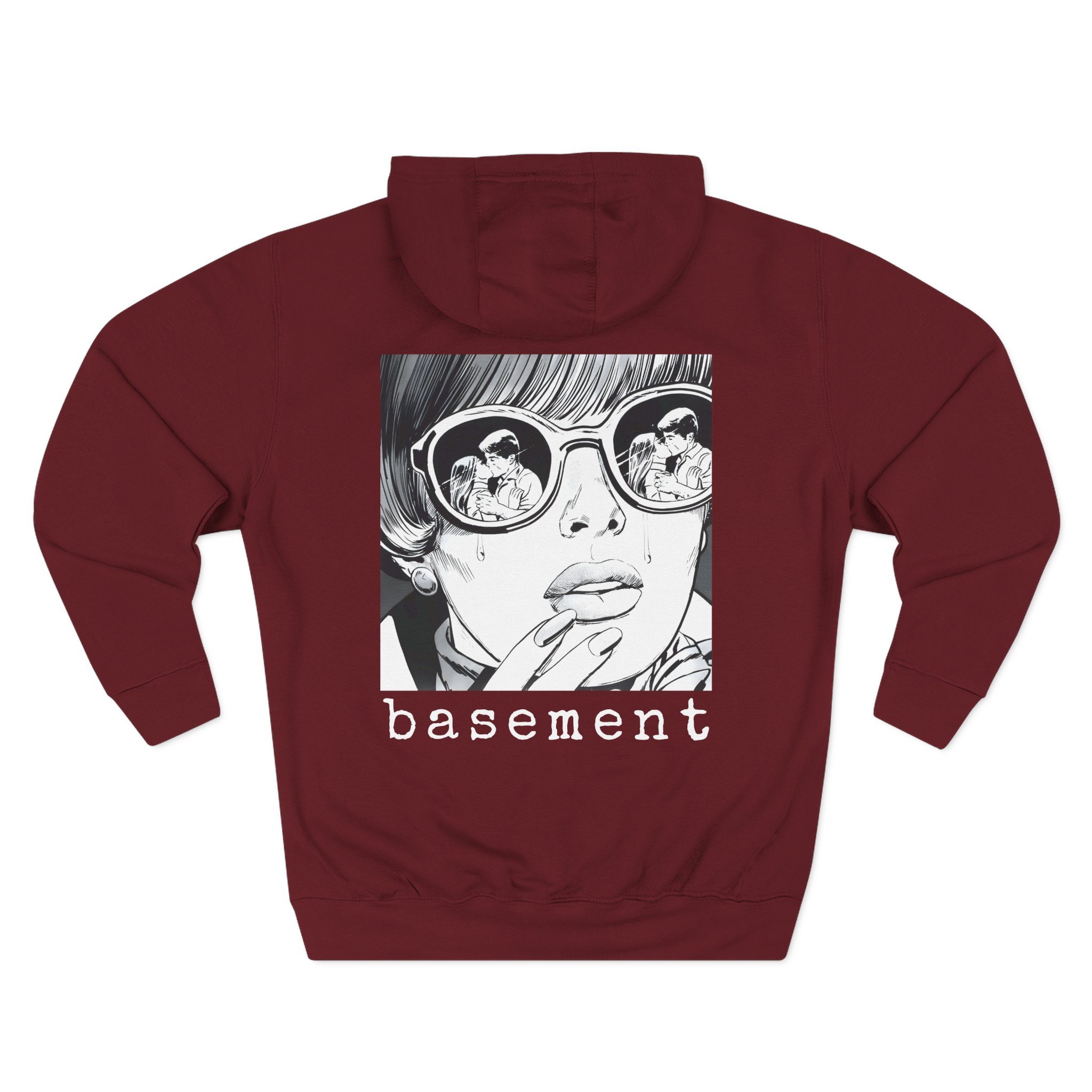 Cold Cuts Basement Couple Three-Panel Fleece Hoodie - Image 16