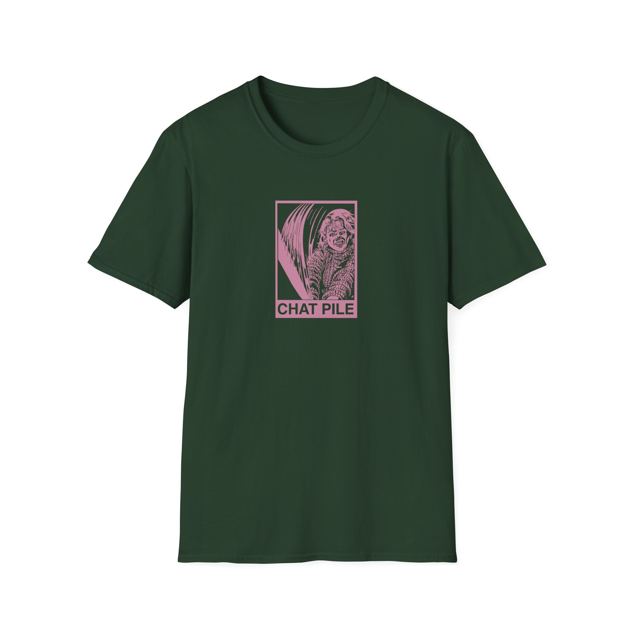 Chat Pile Pamela Unisex Softstyle T-Shirt - Image 5