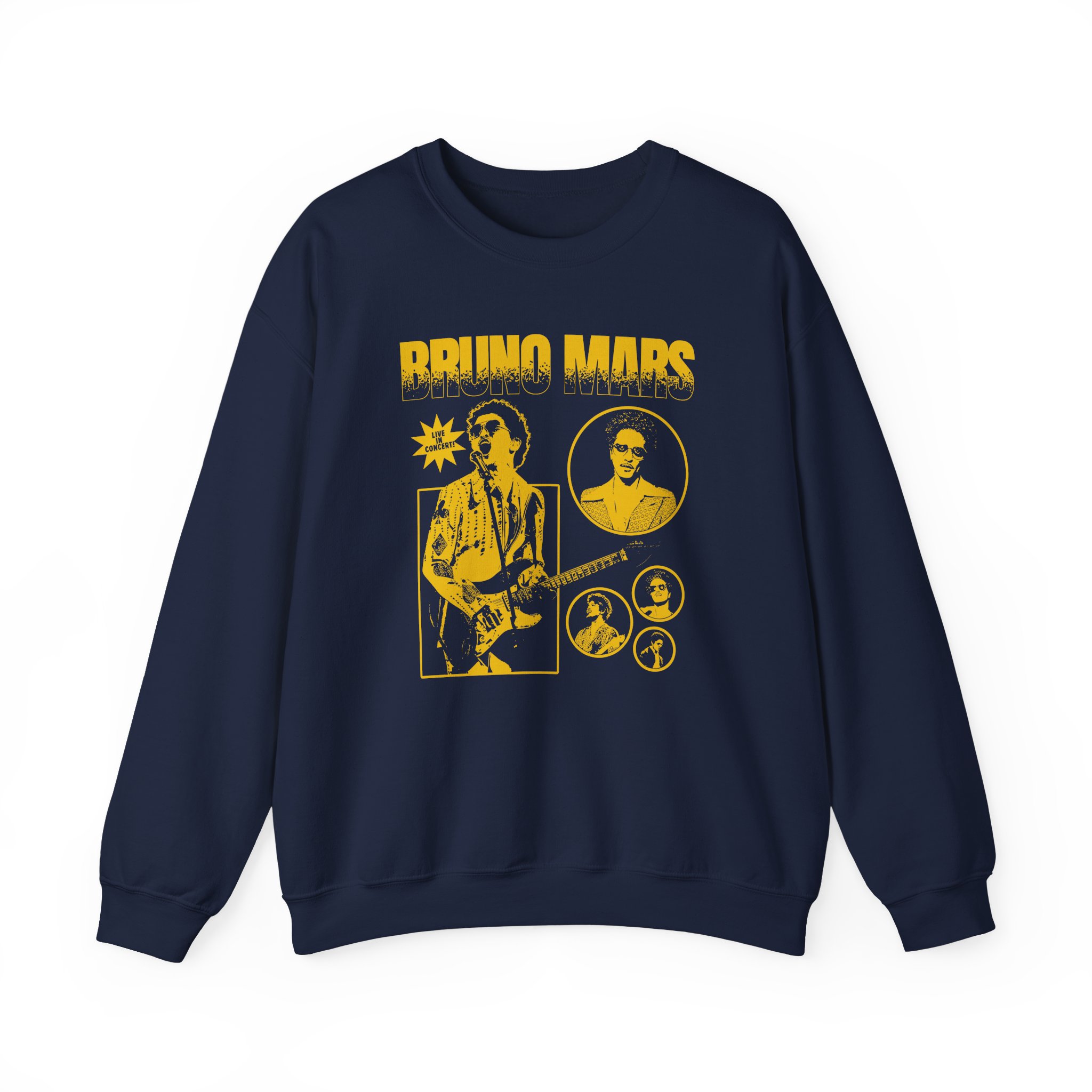 Bruno Mars Unisex Heavy Blend™ Crewneck Sweatshirt - Image 9
