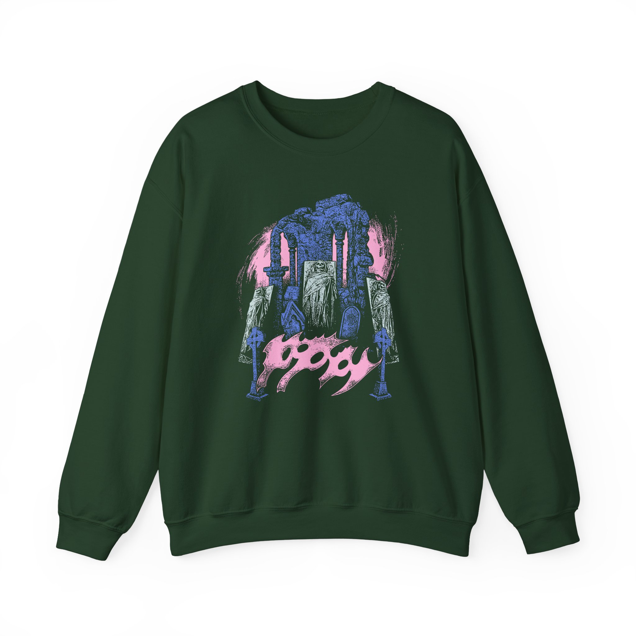 Poppy Dig Unisex Heavy Blend™ Crewneck Sweatshirt - Image 5