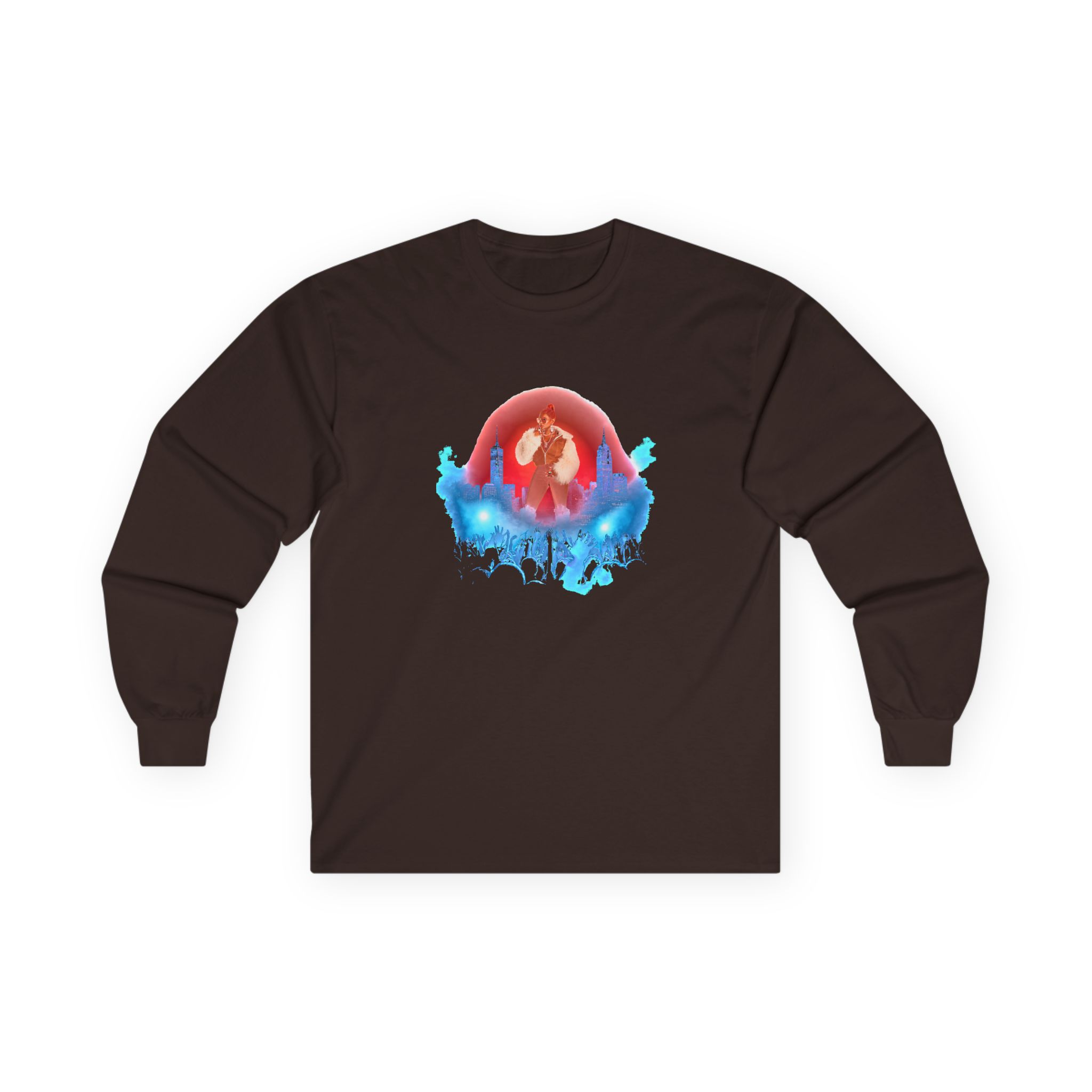 Mary J Blige Crowd Unisex Ultra Cotton Long Sleeve Tee - Image 3