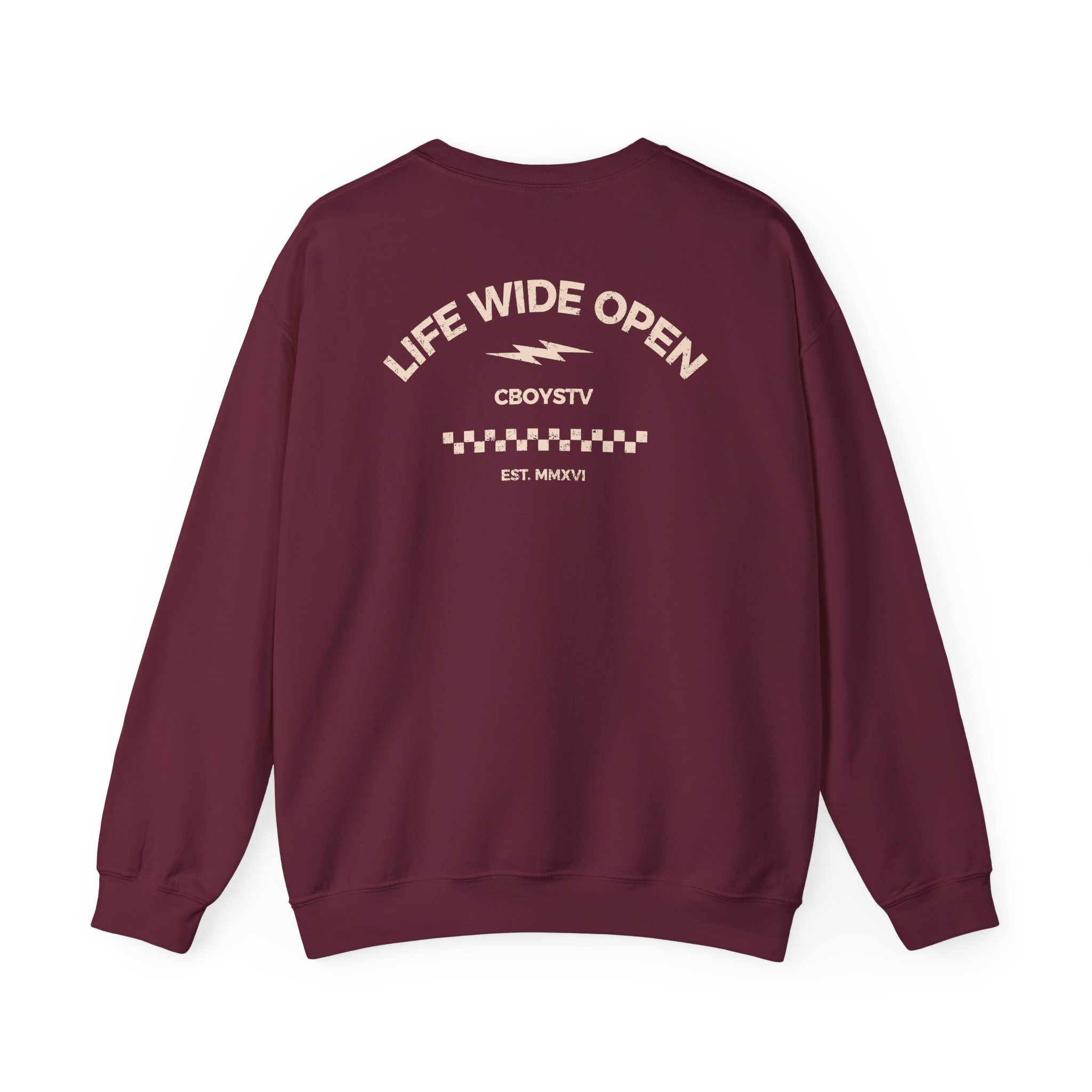 Cboystv Checkered Tournament Unisex Heavy Blend™ Crewneck Sweatshirt - Image 6