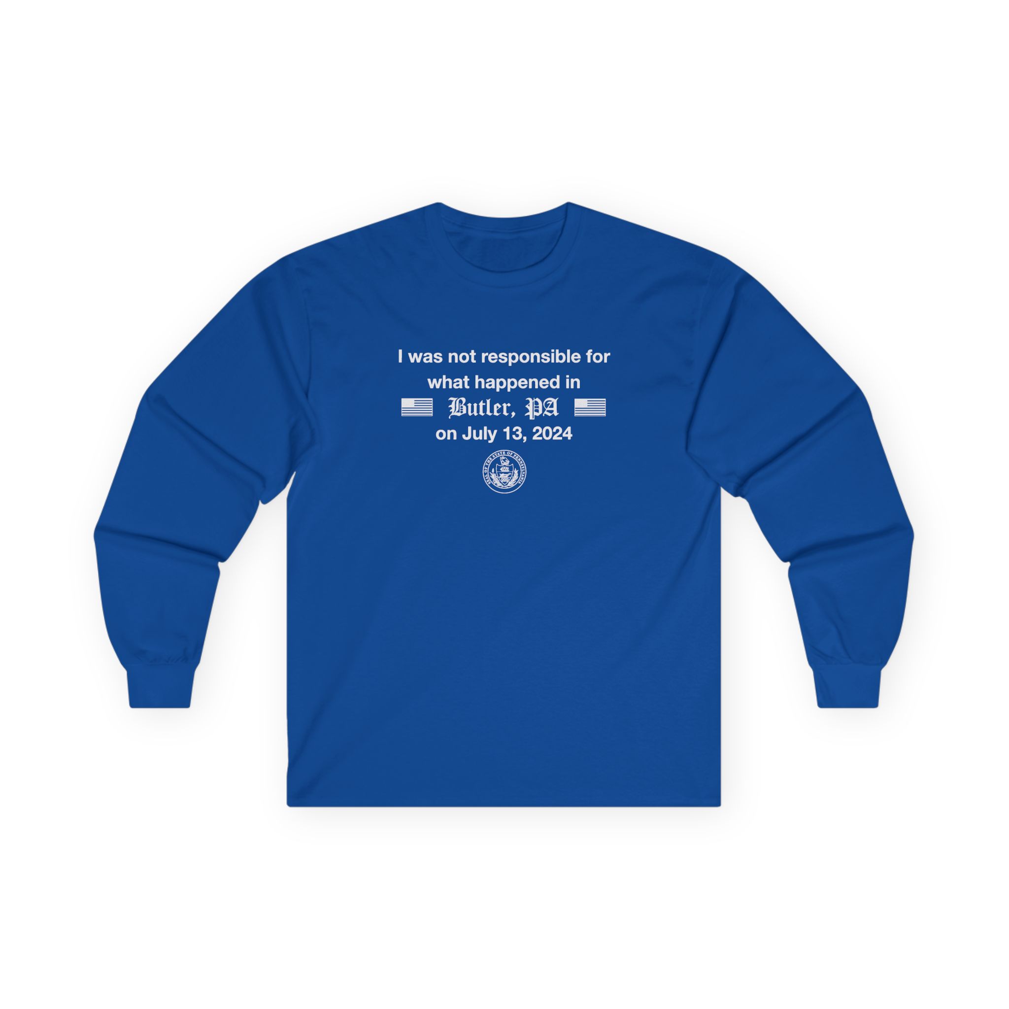 Jschlatt the Presidential Mishap Unisex Ultra Cotton Long Sleeve Tee - Image 11