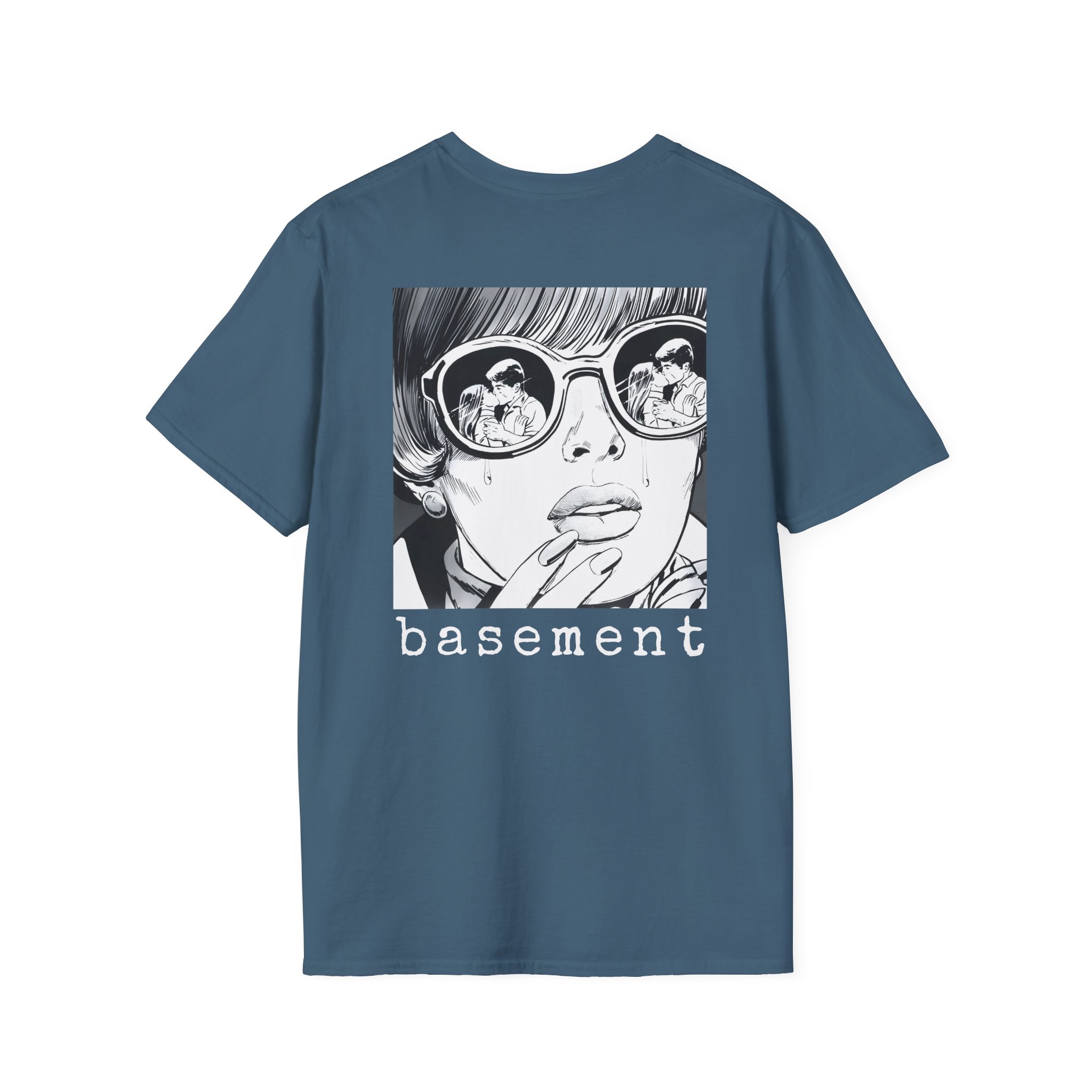 Cold Cuts Basement Couple Unisex Softstyle T-Shirt - Image 12