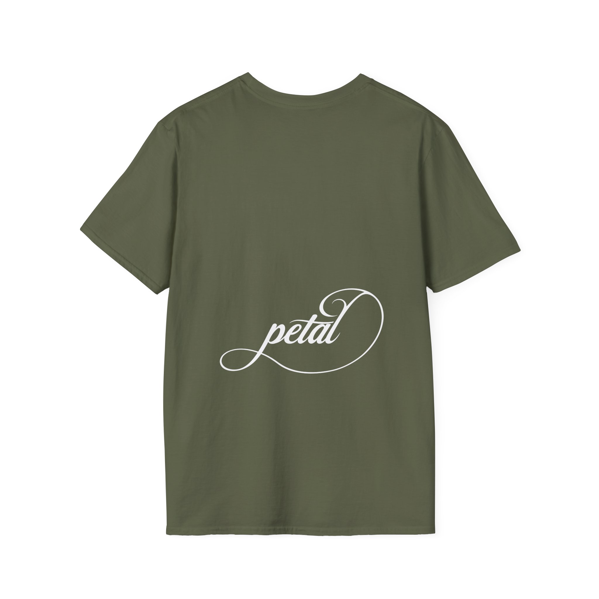 AG petal blurred flowers Unisex Softstyle T-Shirt - Image 8